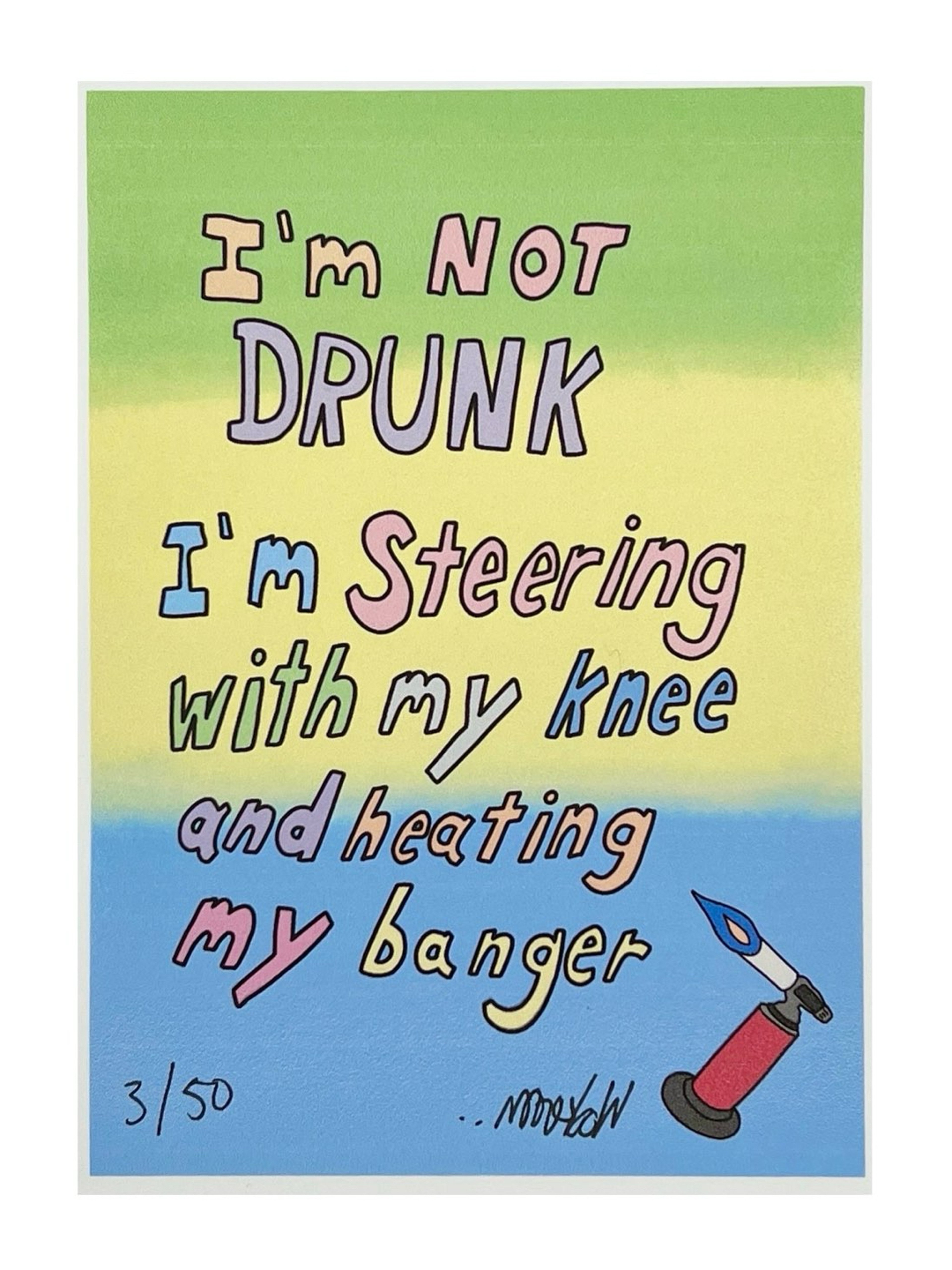“Knee Driver” print by Lot Comedy image 0