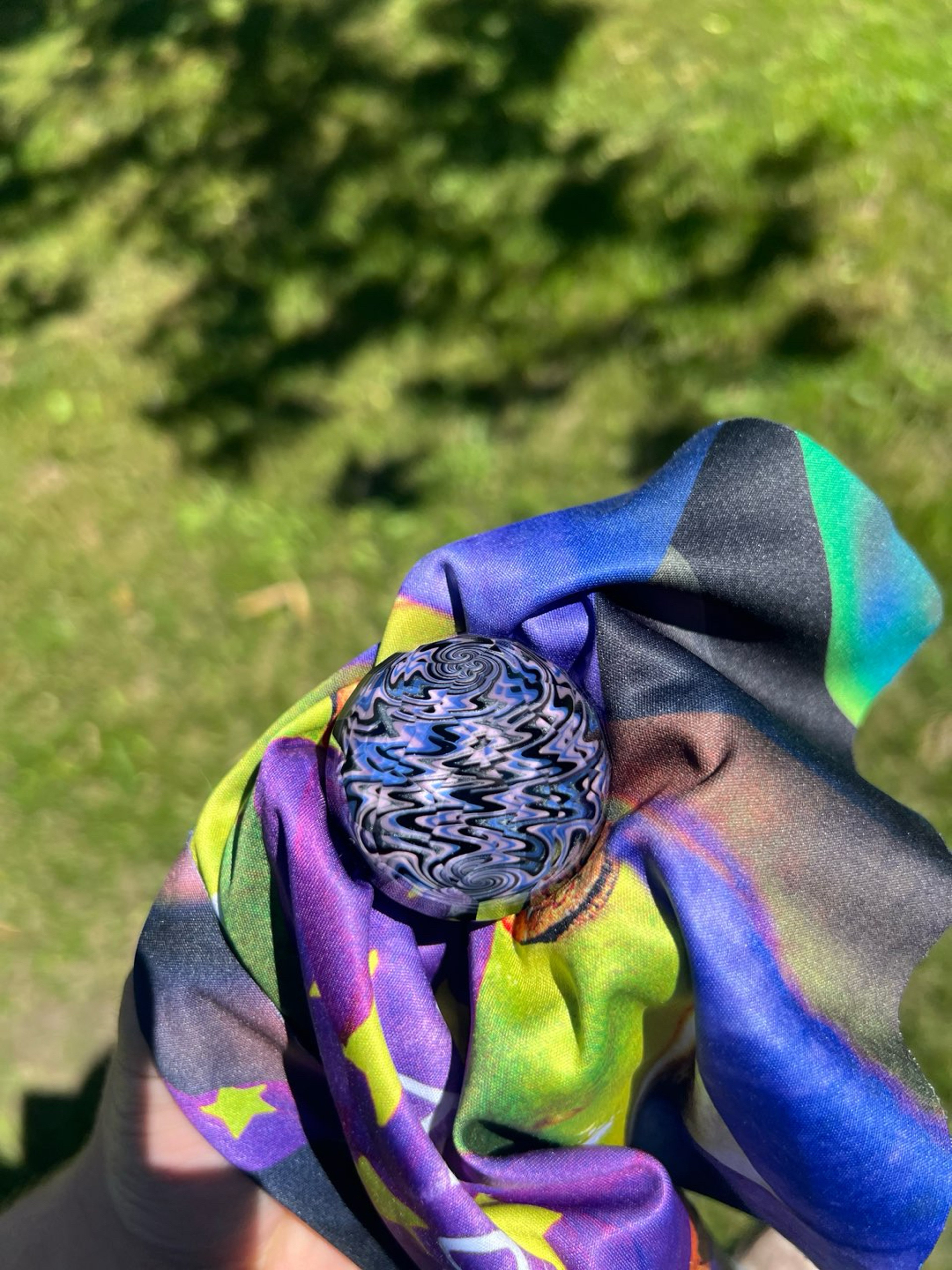 Preview pic of 2020 Jays Mibs x Mr. Facet Wig Wag marble