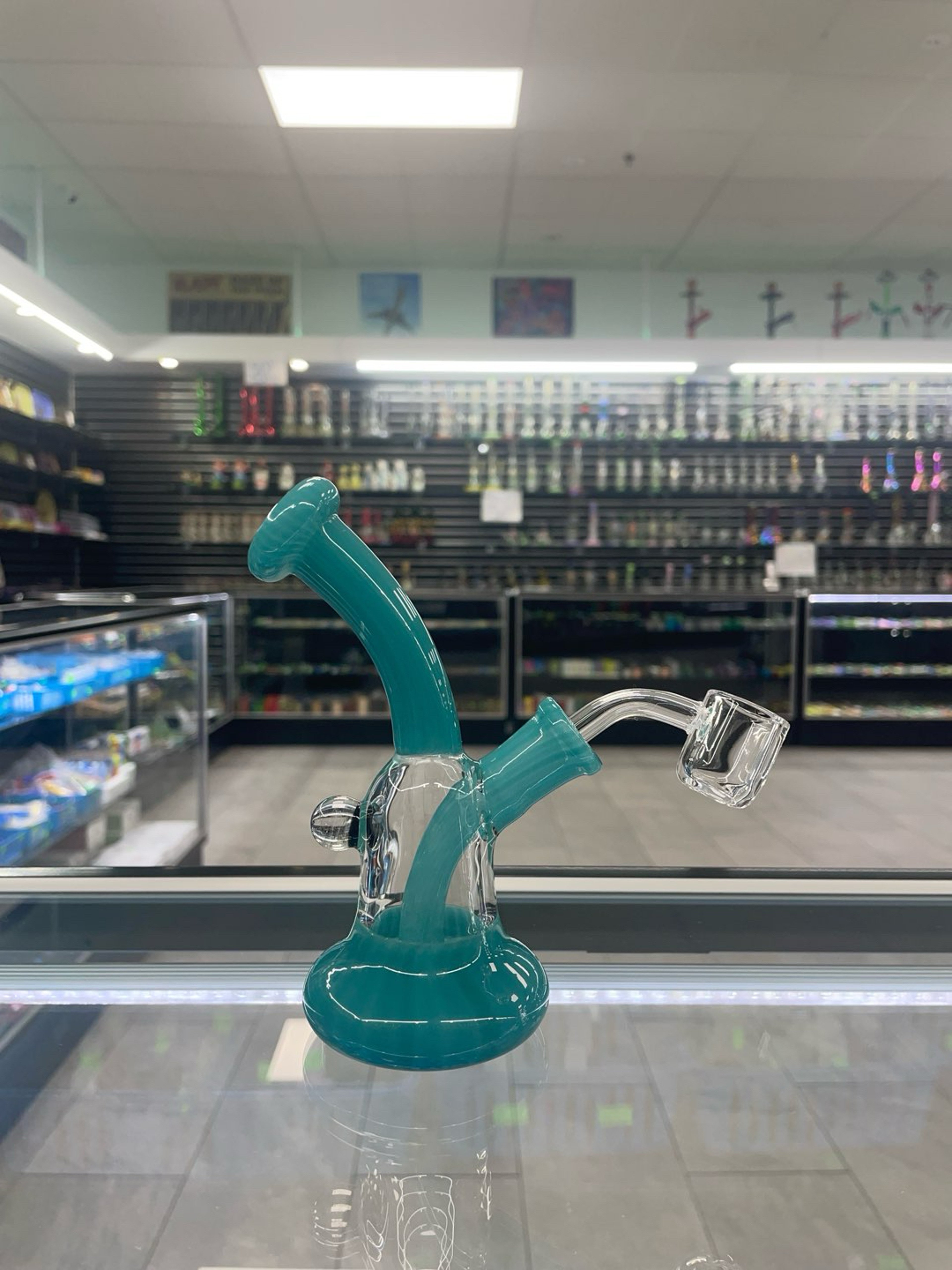 Preview pic of Cali cloudx teal rig!