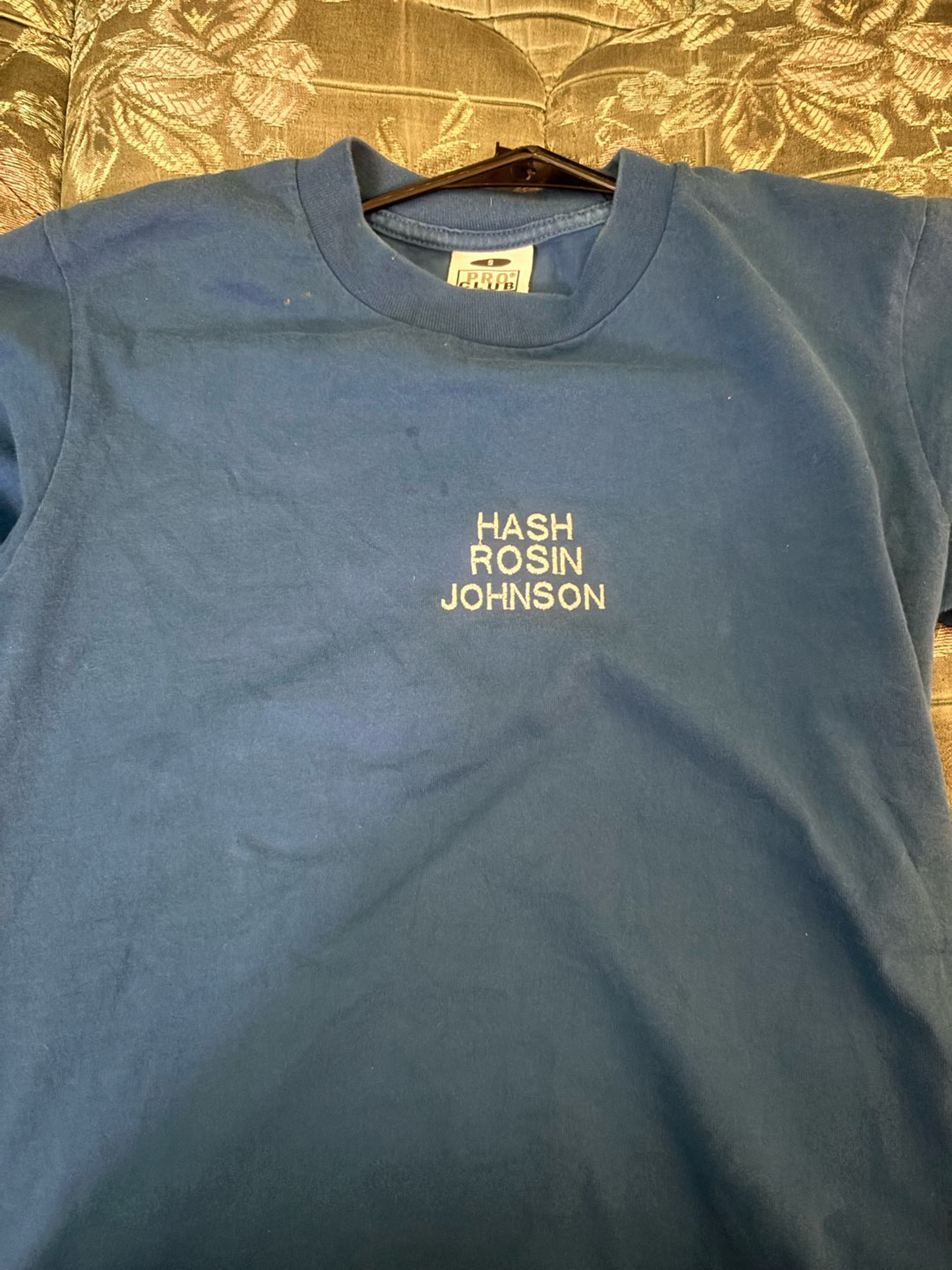 Preview pic of “Hash Rosin Johnson” long sleeve tee made by @benfocus