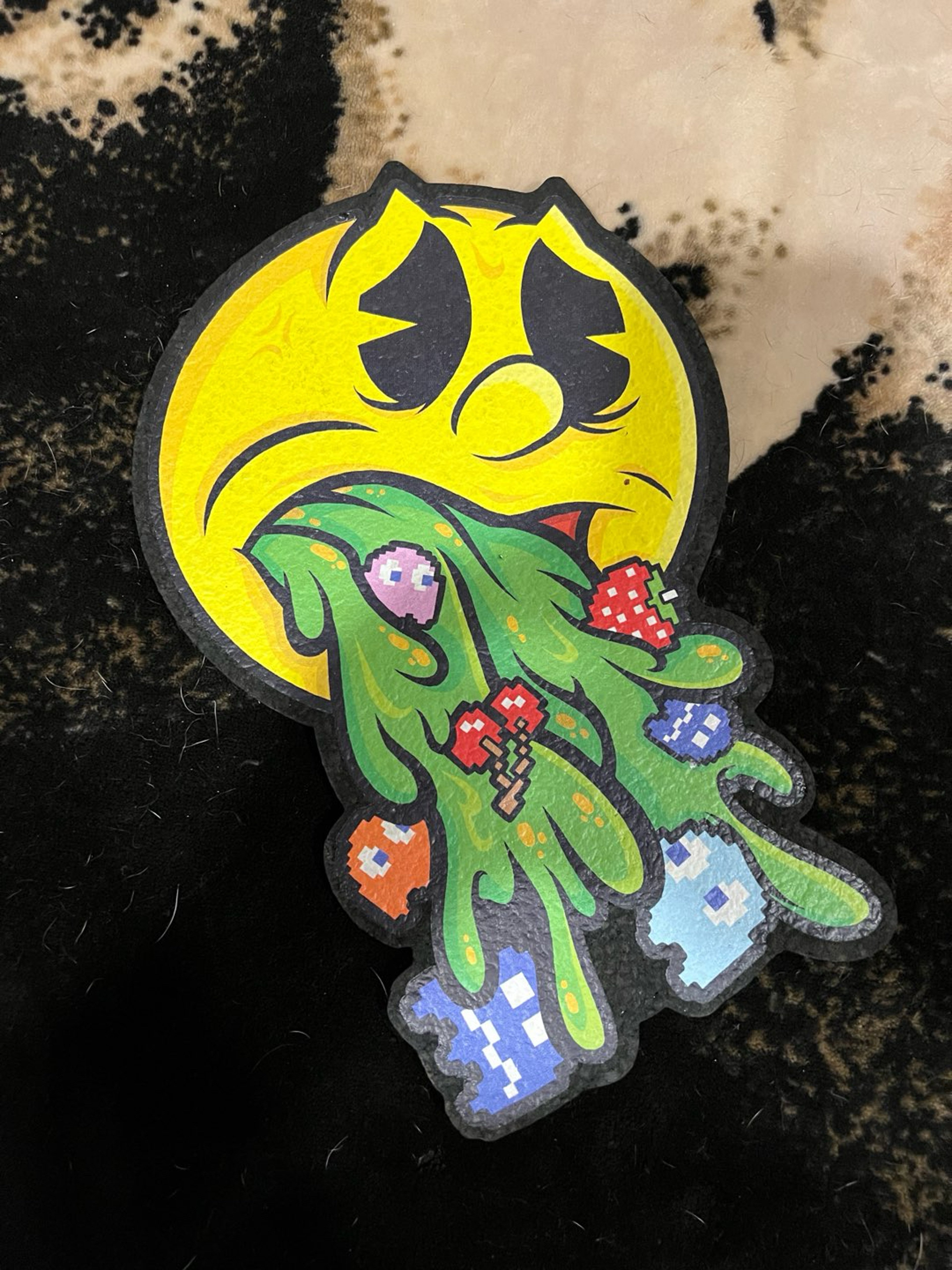 Preview pic of Pac-Man Vomit moodmat