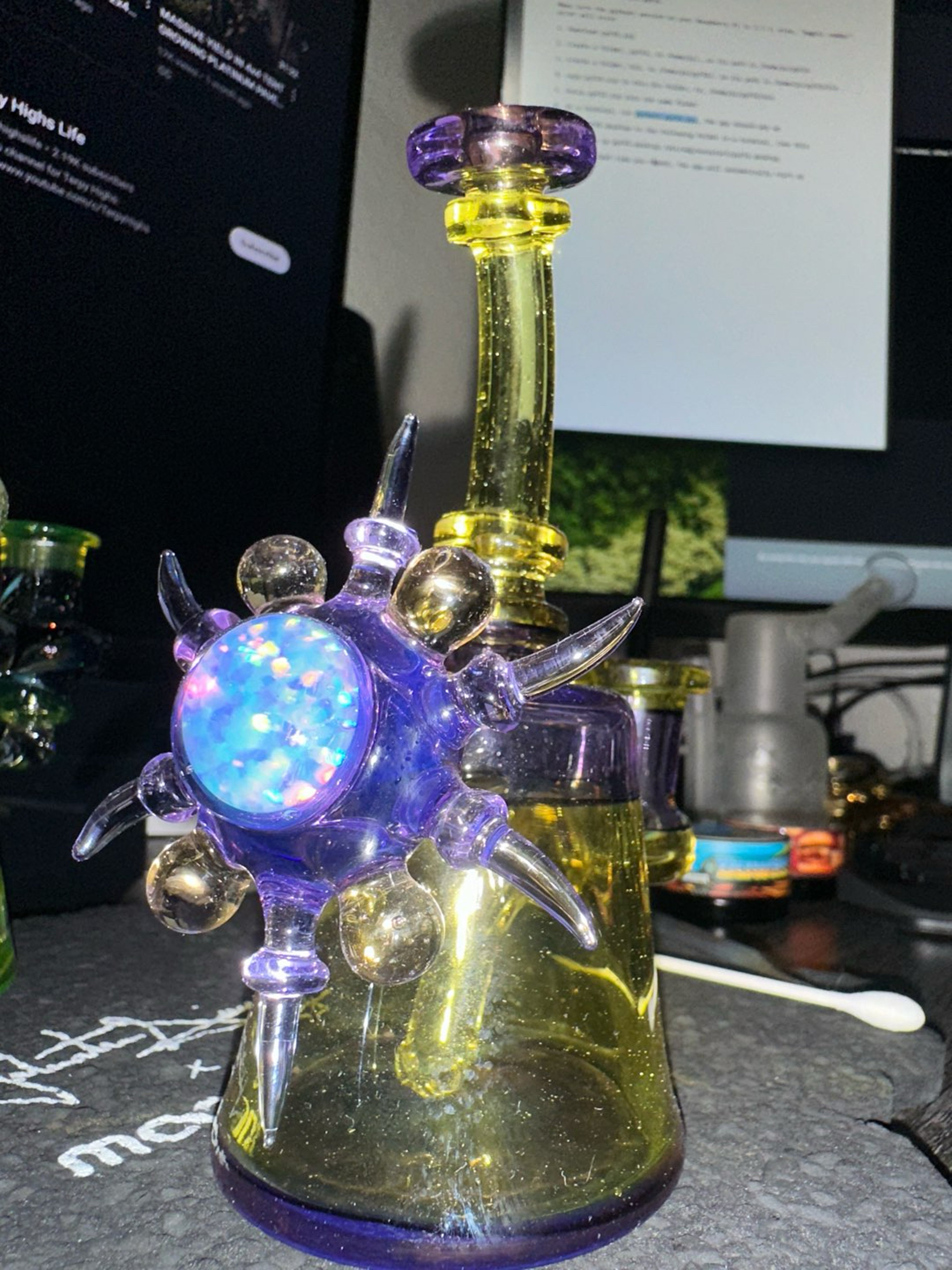 Preview pic of Mini Purple and Yellow