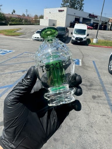 Preview pic of Toxic Puffco fab egg top green