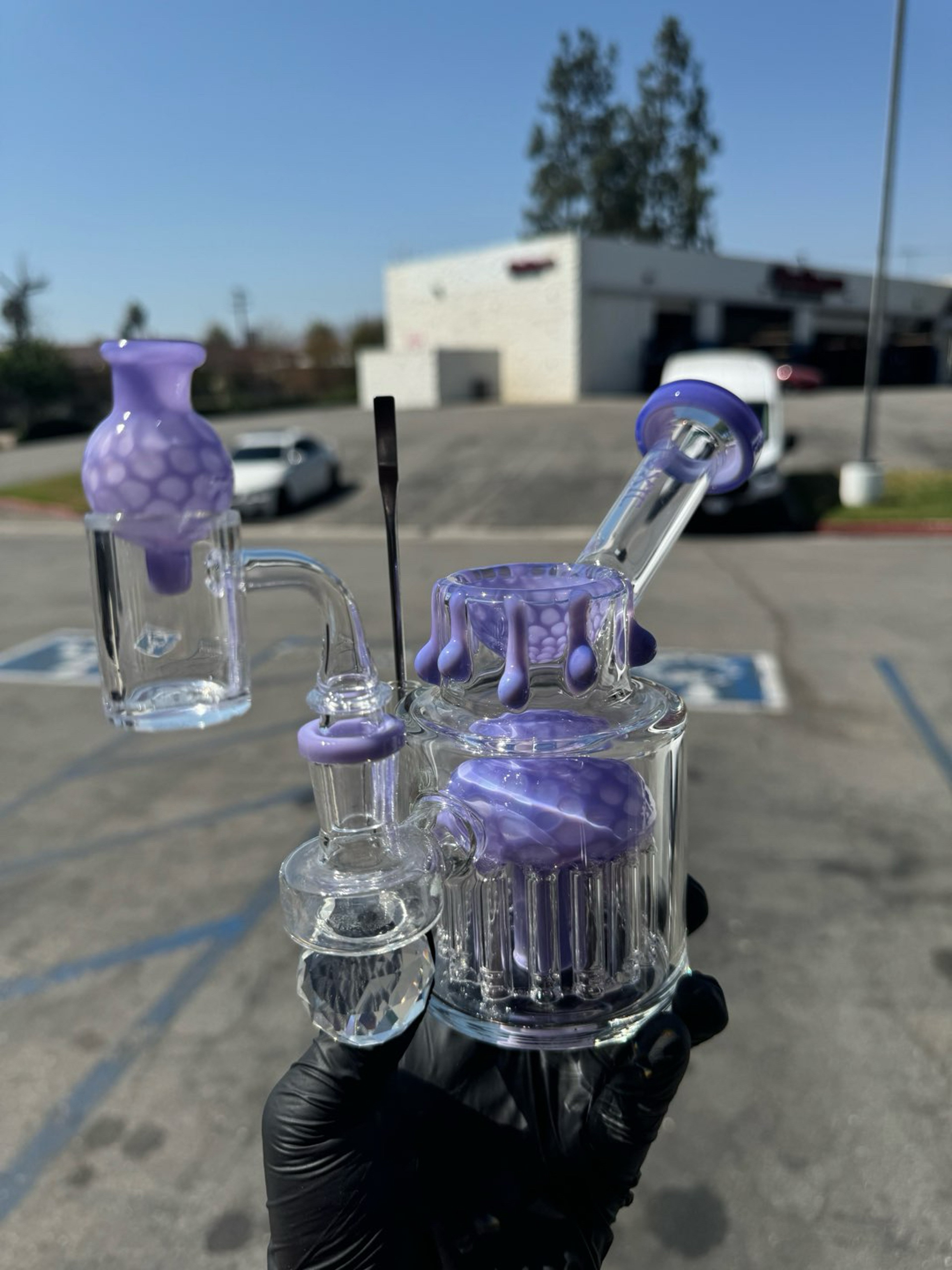 Preview pic of Lilac Dab rig kit