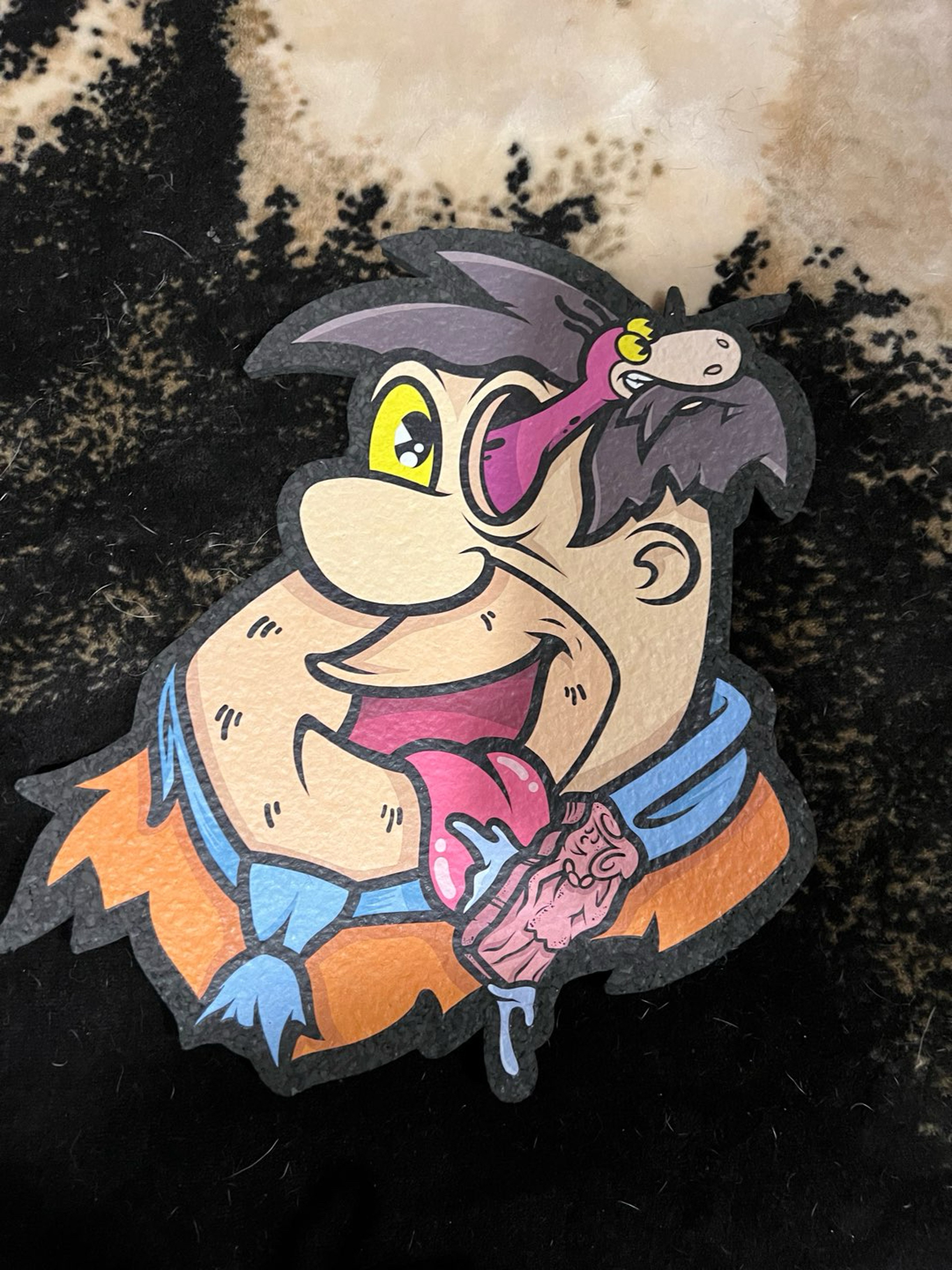 Preview pic of Fred flintstone moodmat