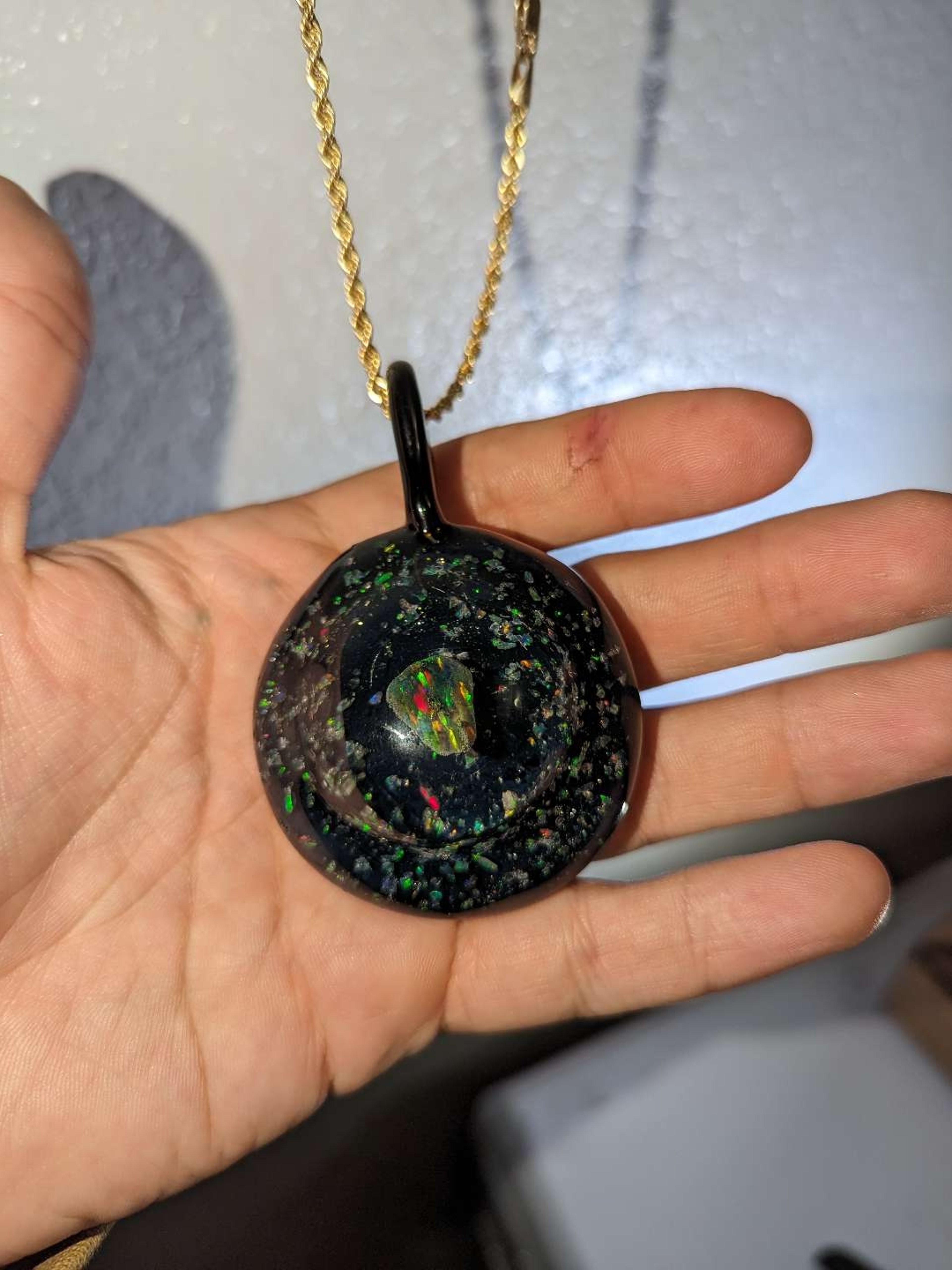 Preview pic of Big opal pendant
