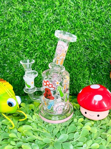Preview pic of Rainbow Mushrooms Glow In The Dark Rig
