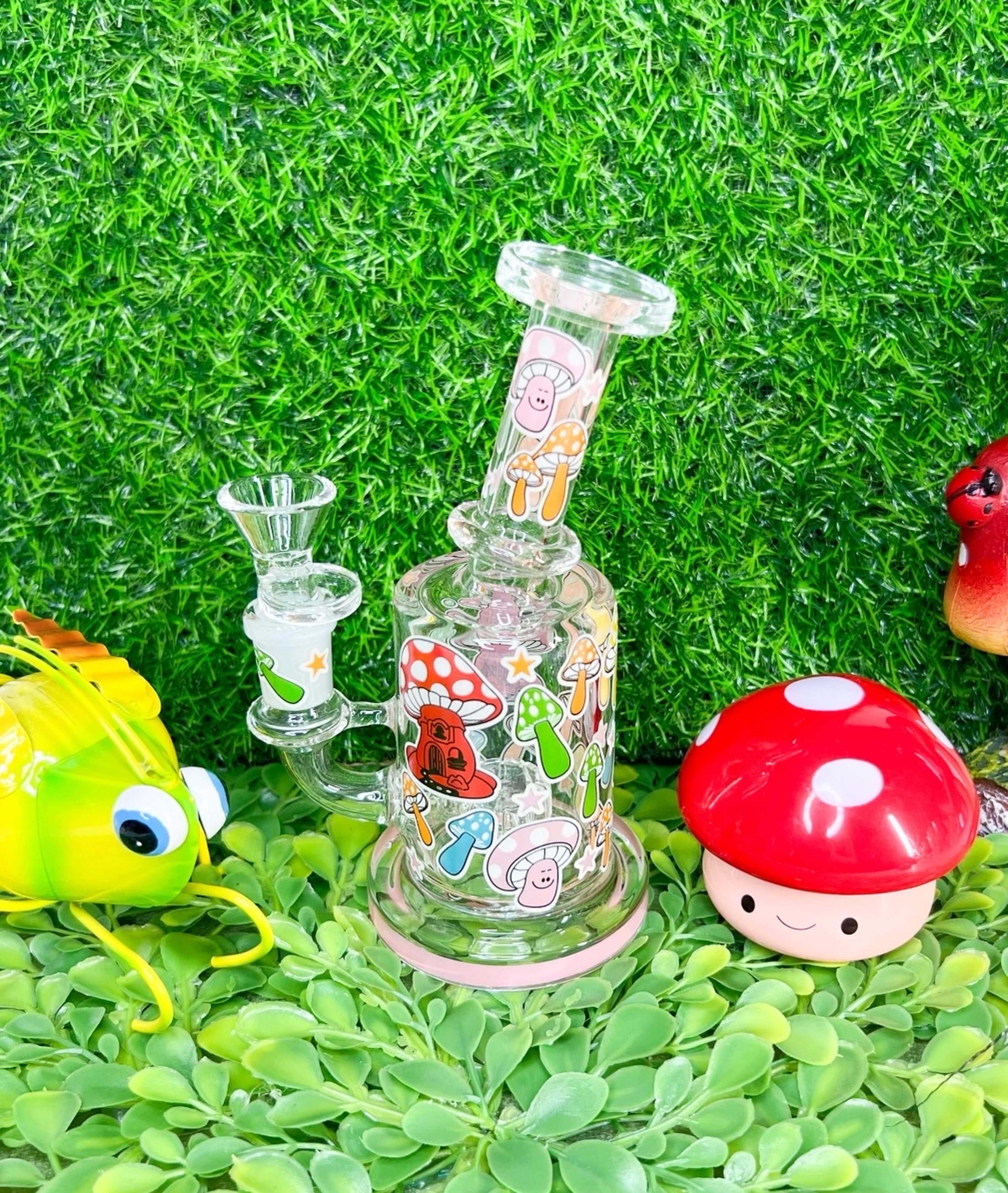 Preview pic of Rainbow Mushrooms Glow In The Dark Rig