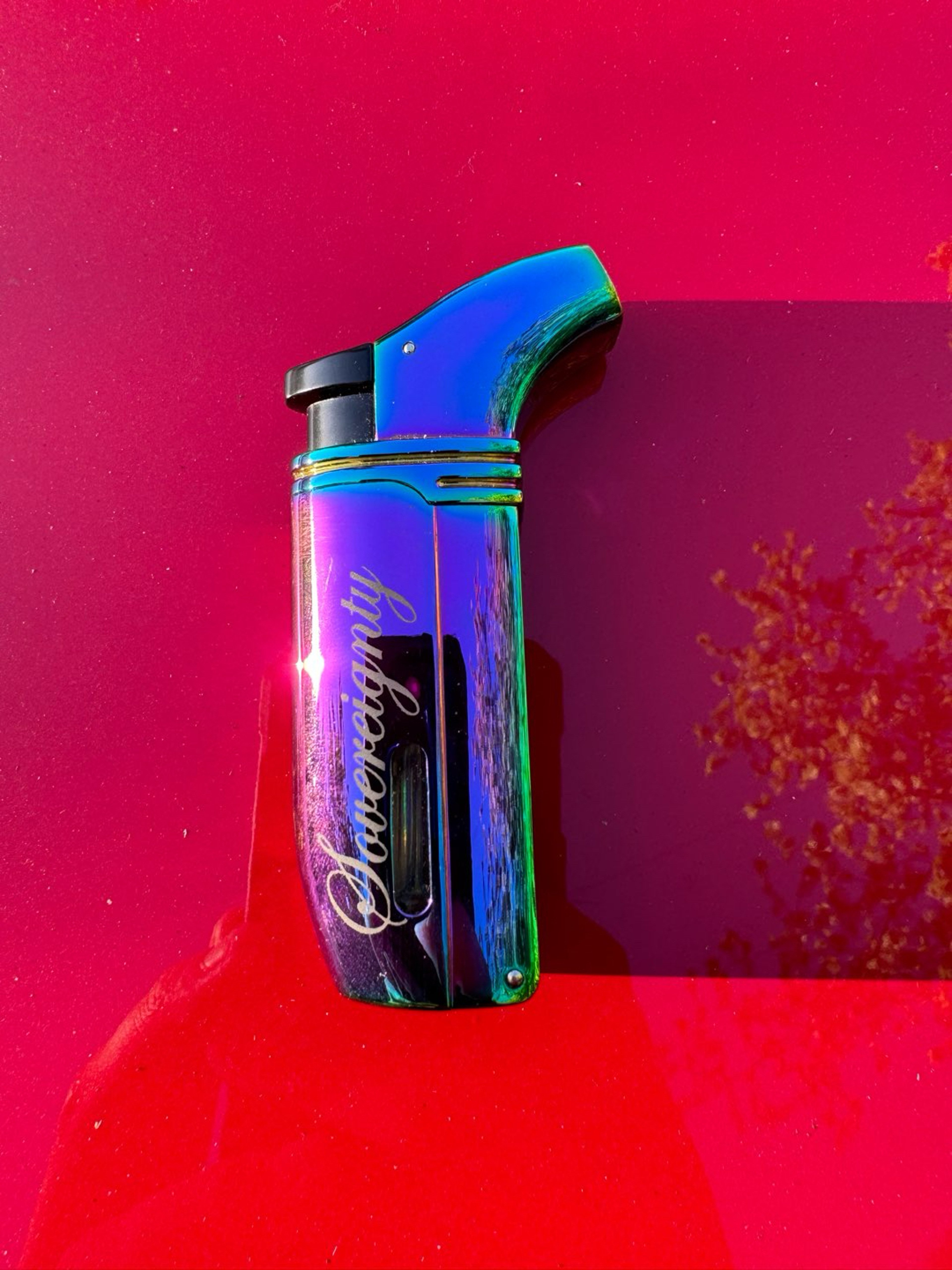 Preview pic of Sovereignty Glass/Vector Arsenal Prism Torch Lighter