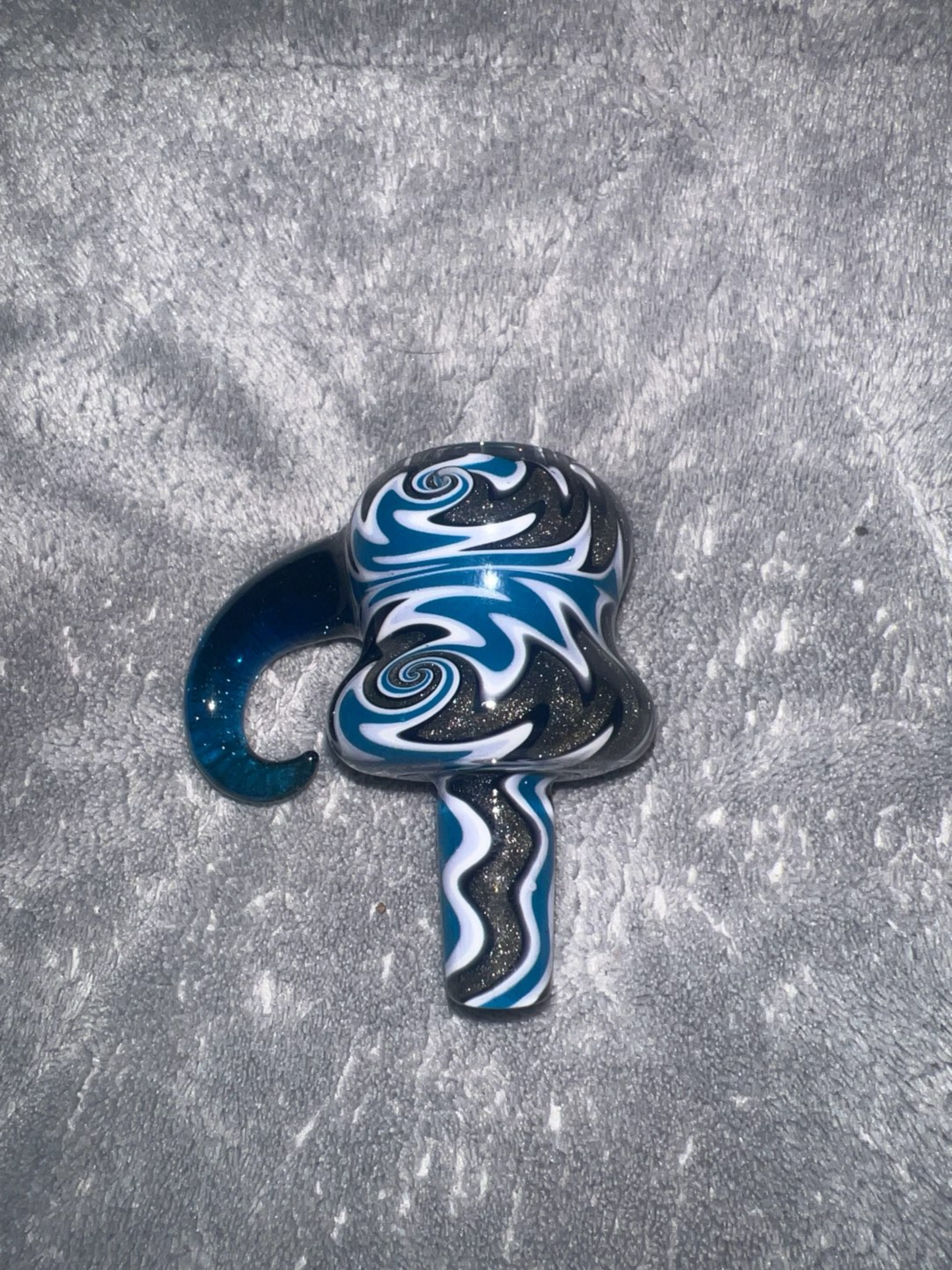 Preview pic of Glass munky 1/1 worked slide SOLD****
