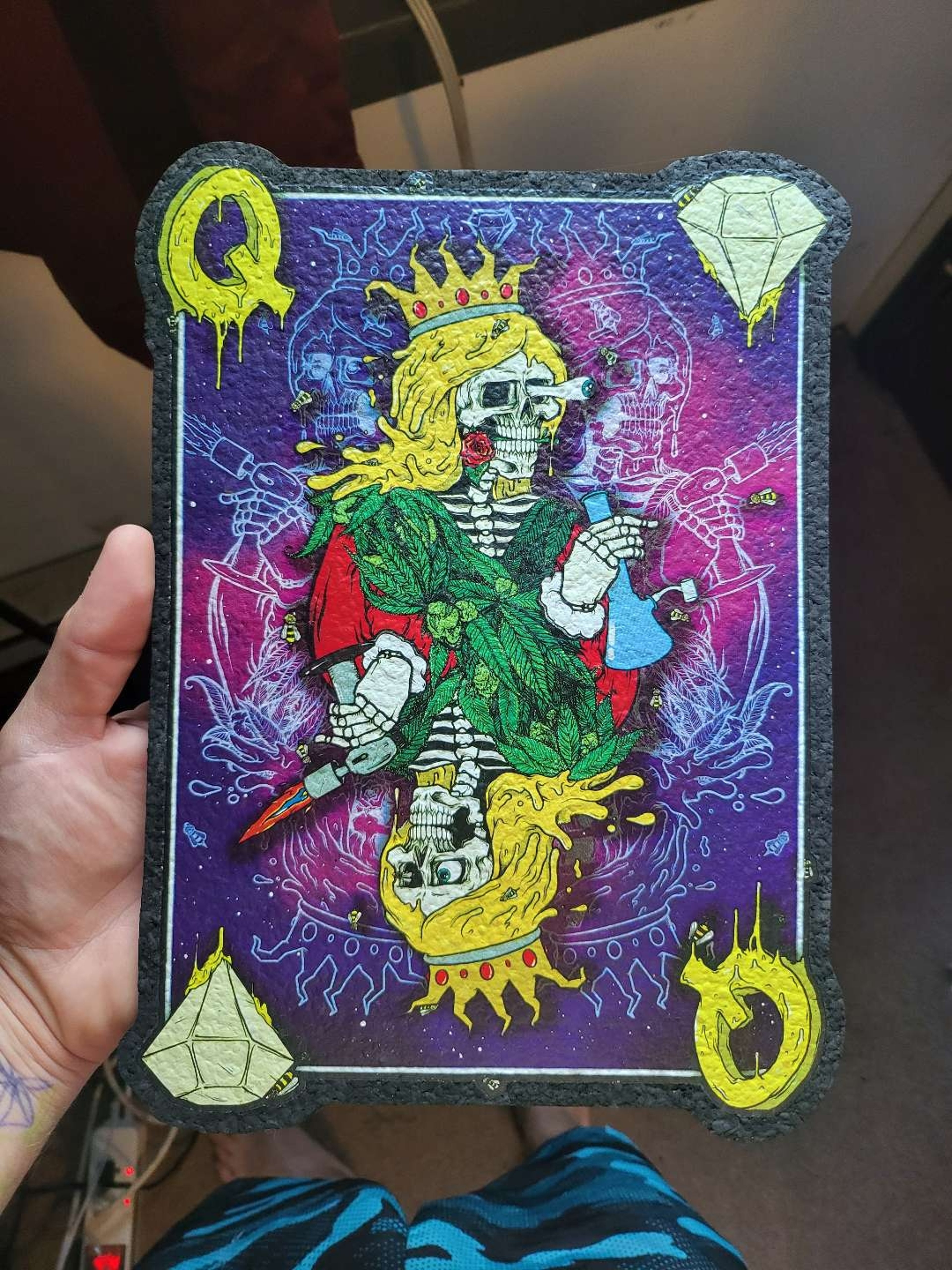 Preview pic of Queen of diamonds mat