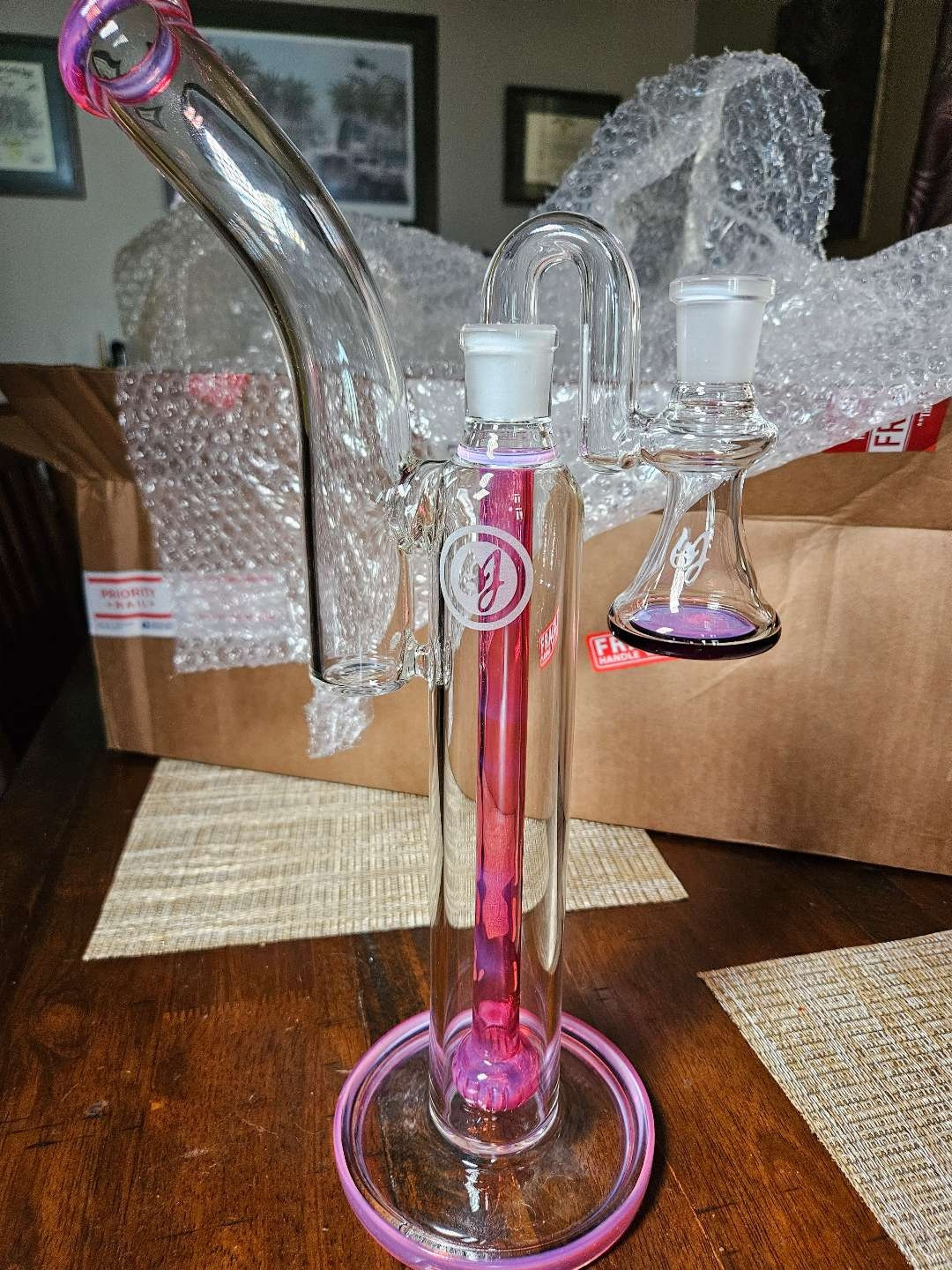 Preview pic of OJ Flame karmaline king bub w/ matching catch BNIB