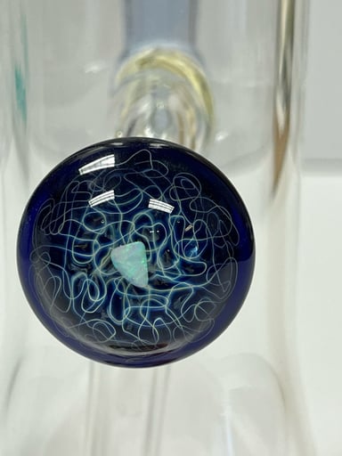 Preview pic of Chuck B Glass rig squiggle tech 14mm 90