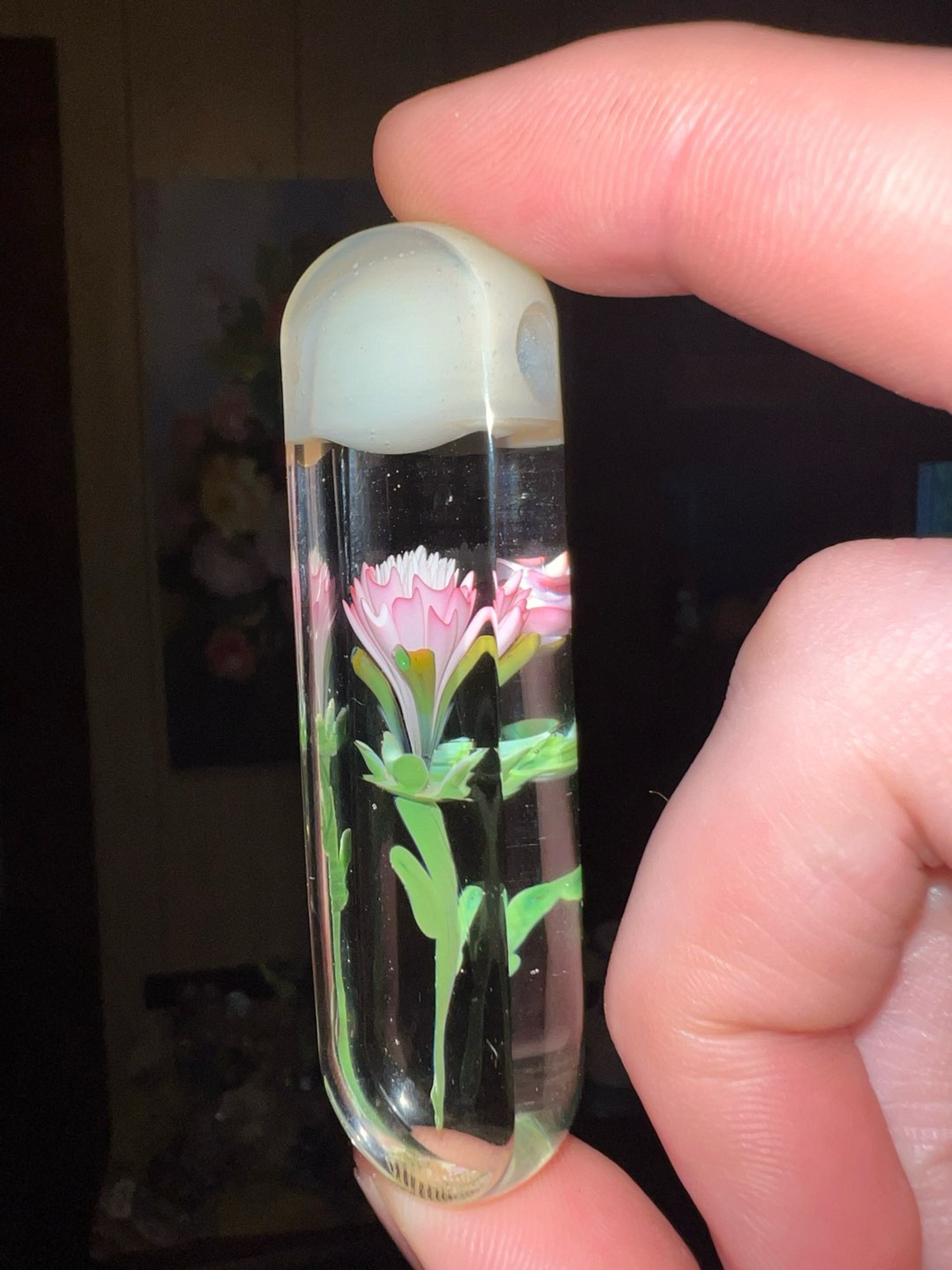 Preview pic of Crowman flower pendant