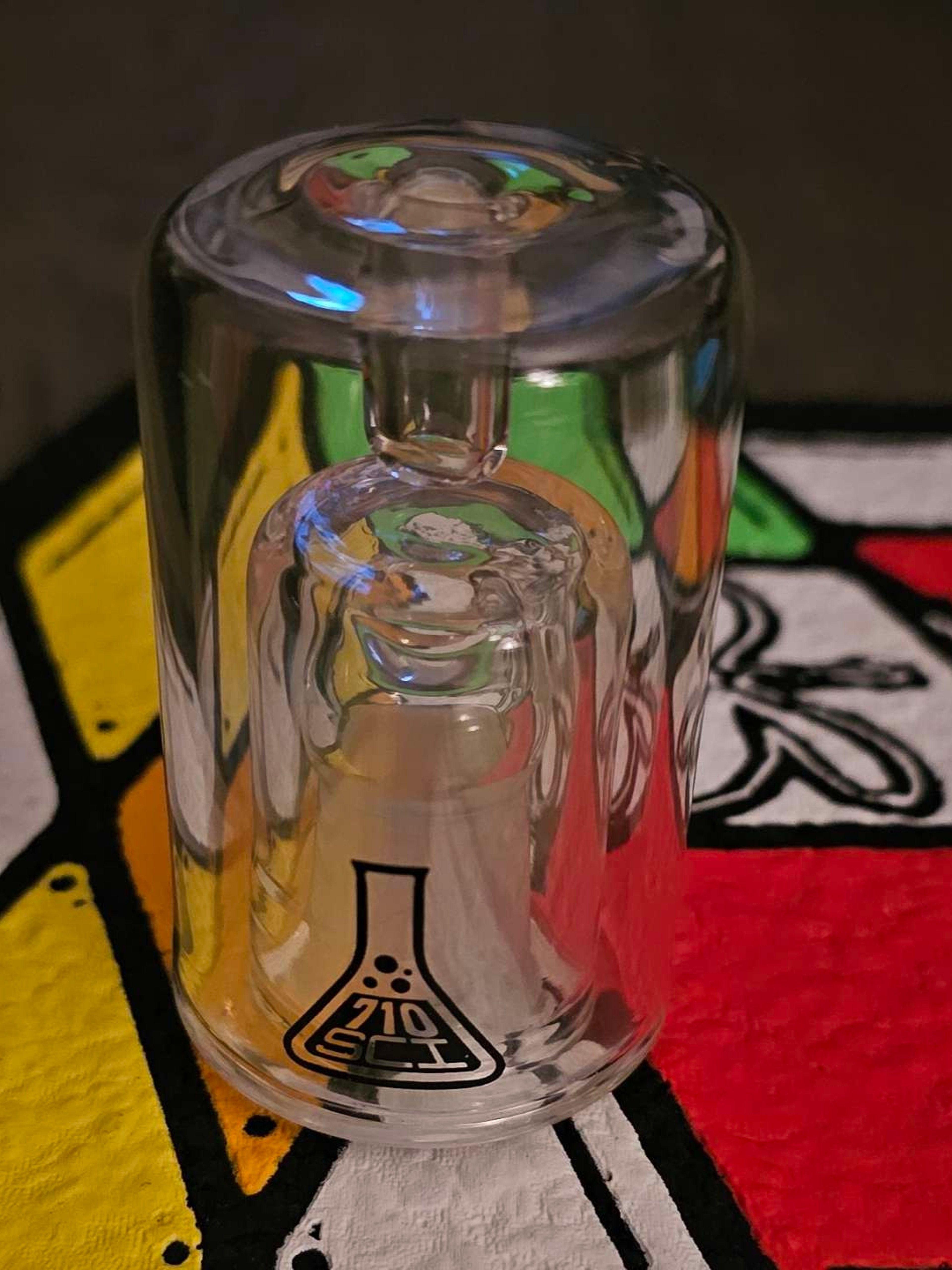 Preview pic of 710SCIGLASS HUNI BADGER BULLET BUBBLER (14MM)