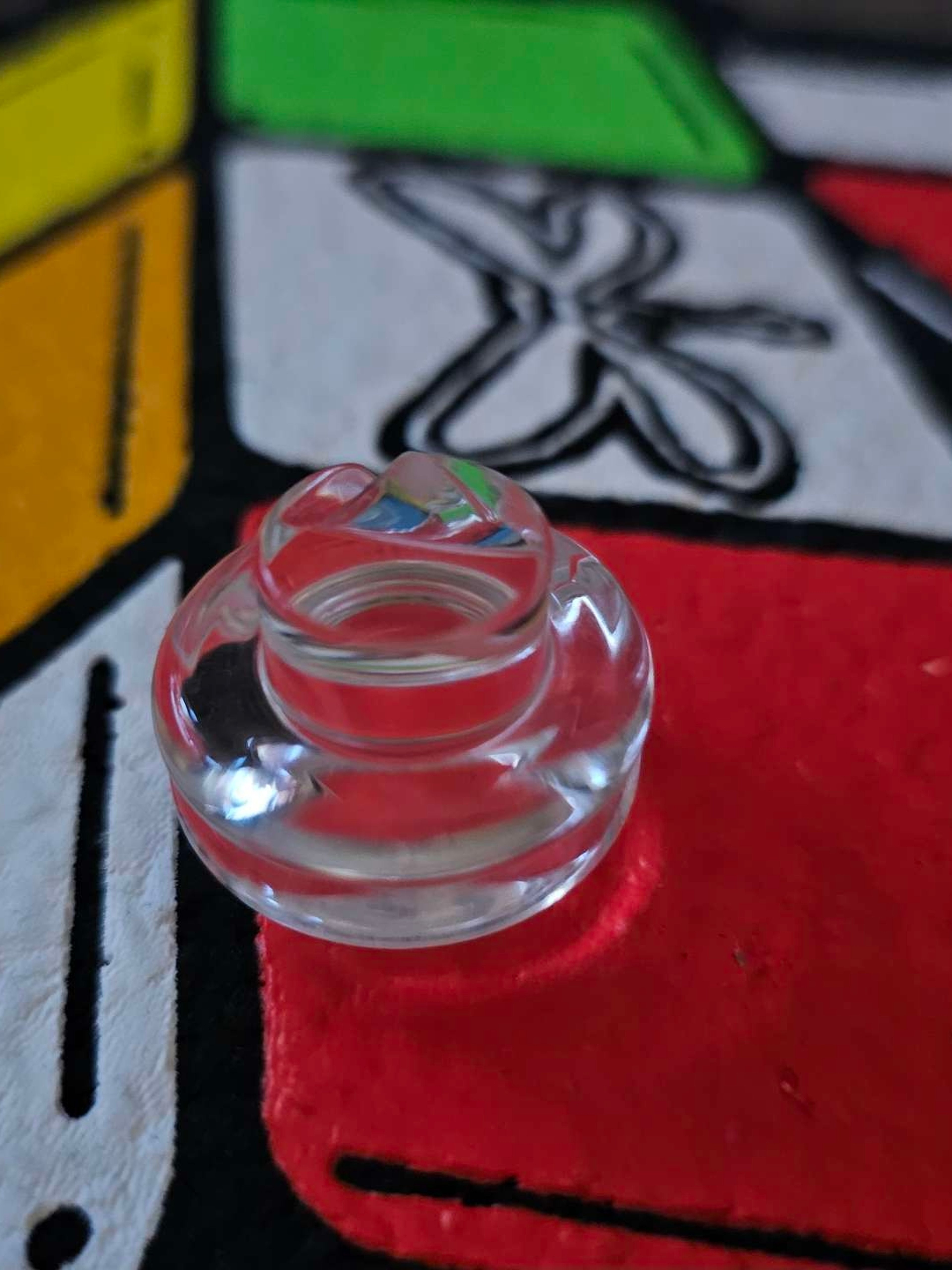 Preview pic of OneTrickPony Clear Rockulus Puffco Peak Pro Carb Cap