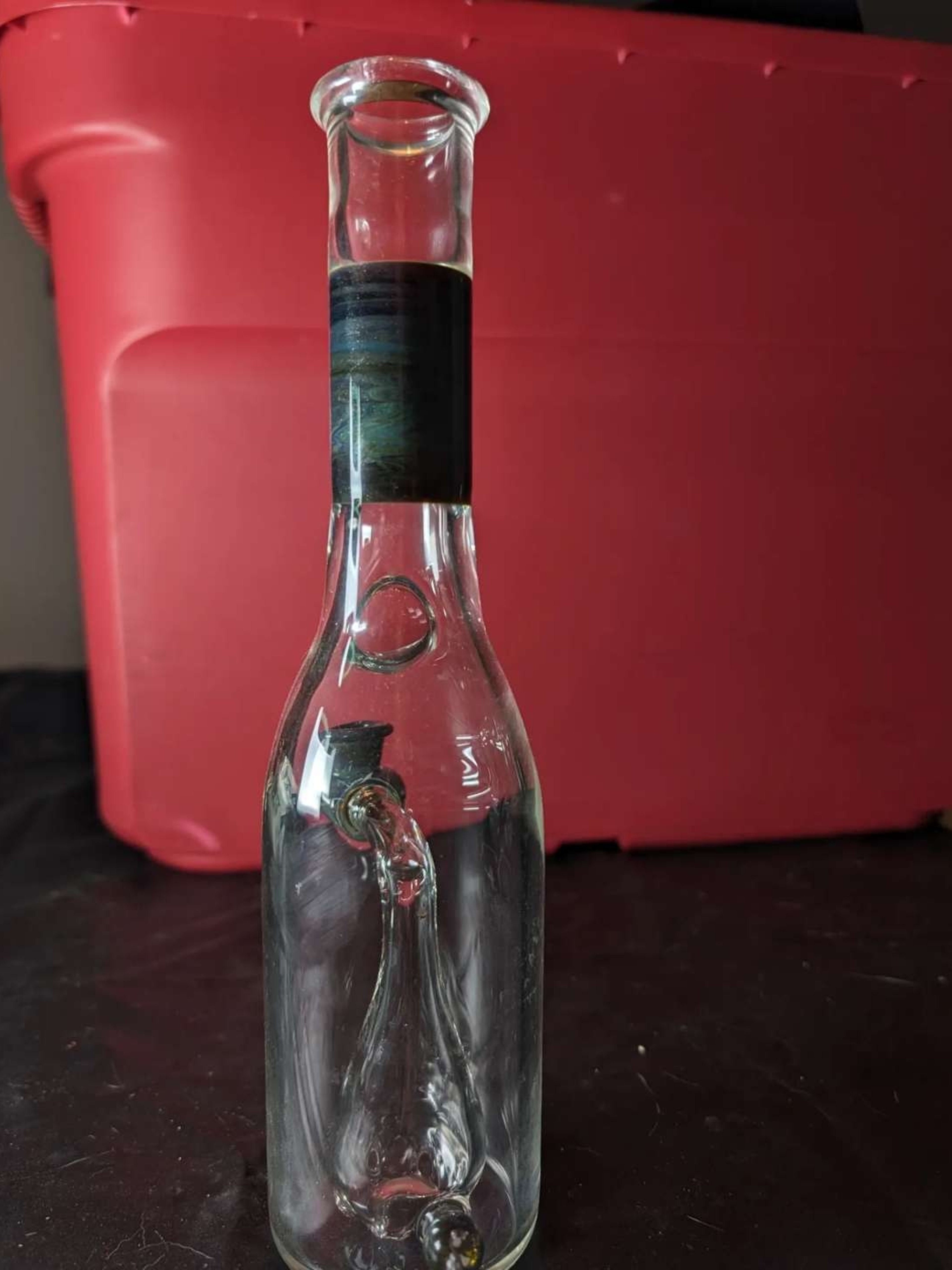 Preview pic of Balloon perc sake bottle