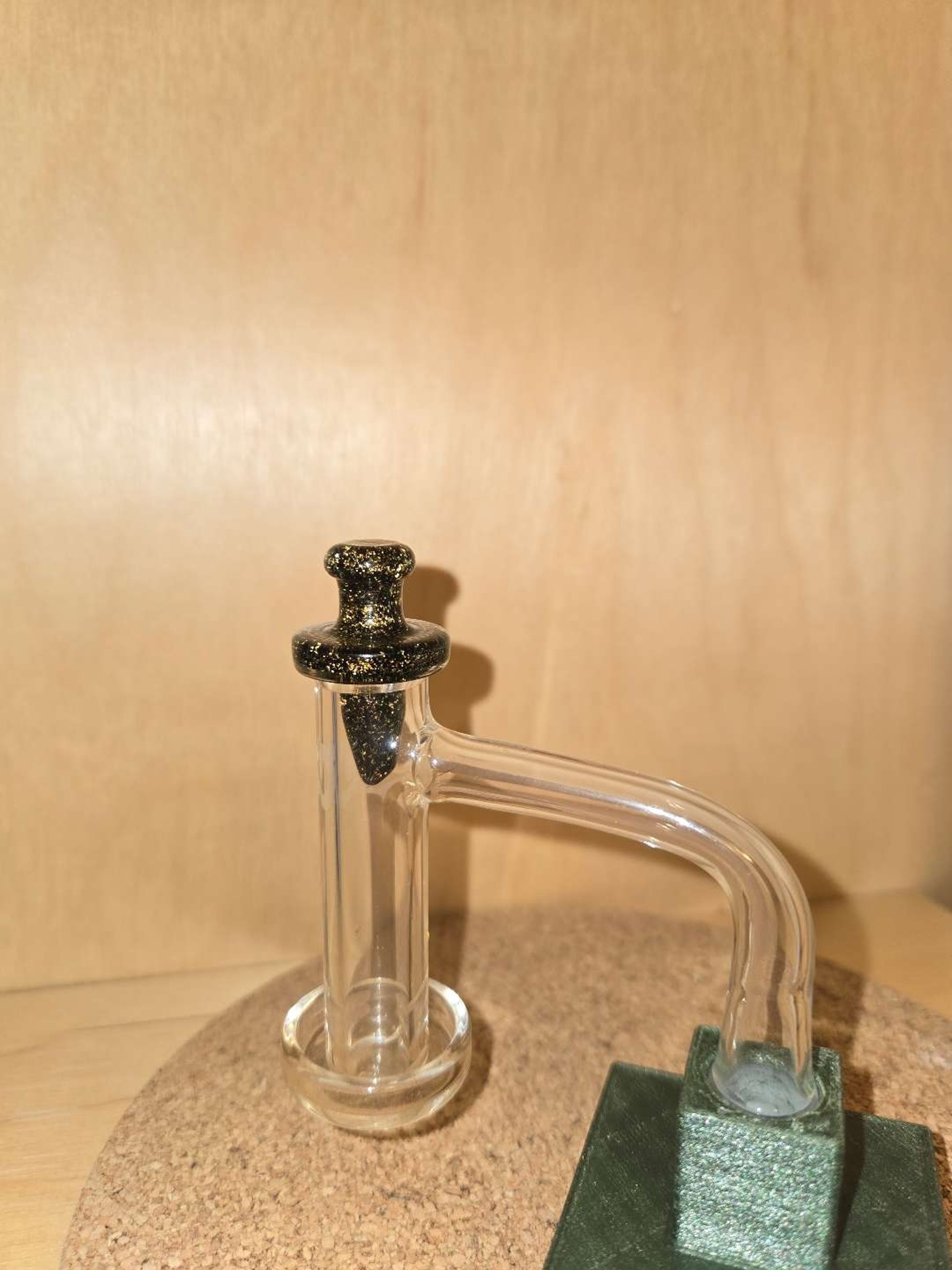 Preview pic of Jet black gold dichro control tower cap