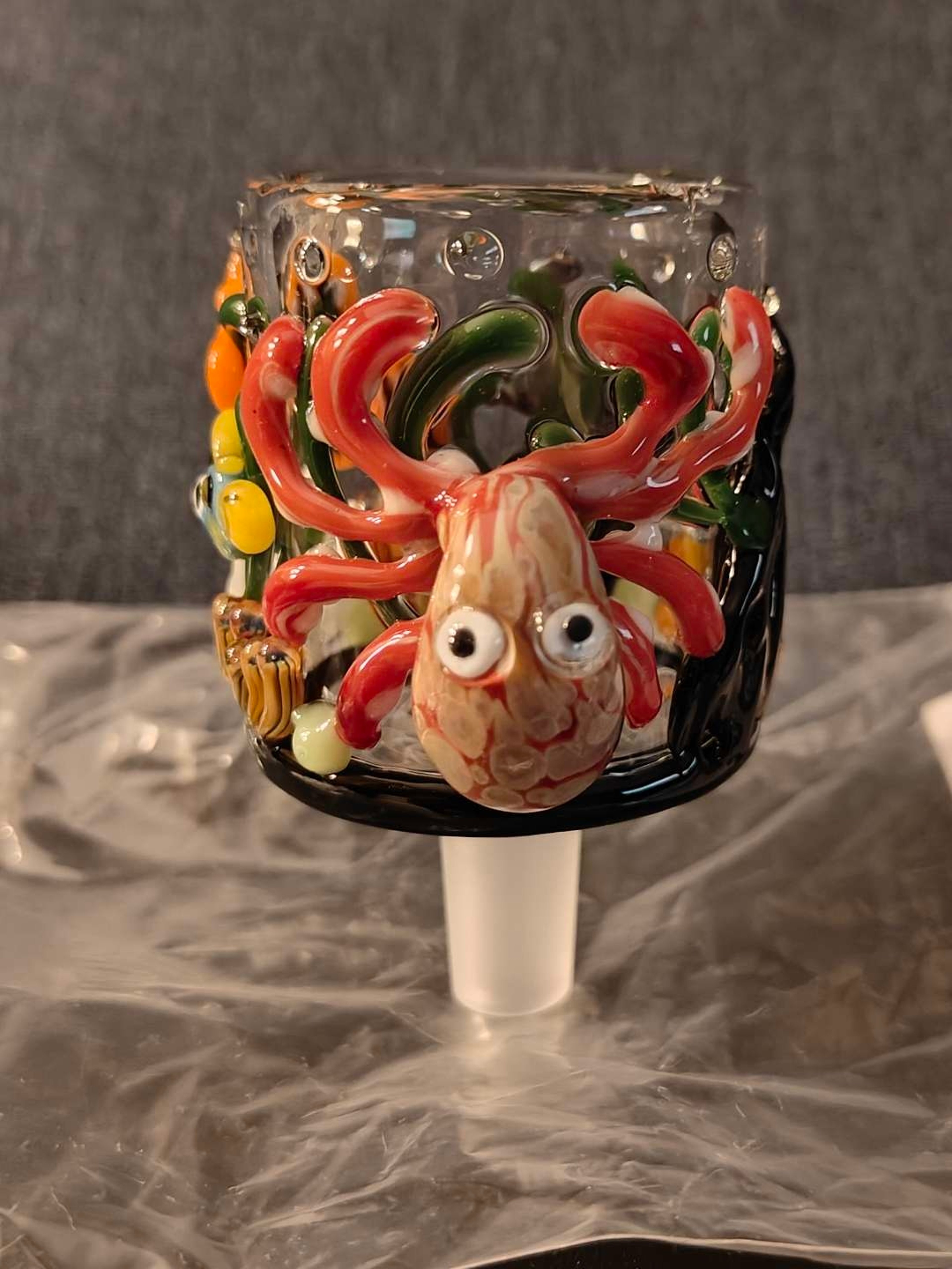 Preview pic of 🦈🐟🐠🐡🎣Empire Glassworks Under the Sea PuffCo Proxy Glass Attachment🎣🐡🐠🐟🦈