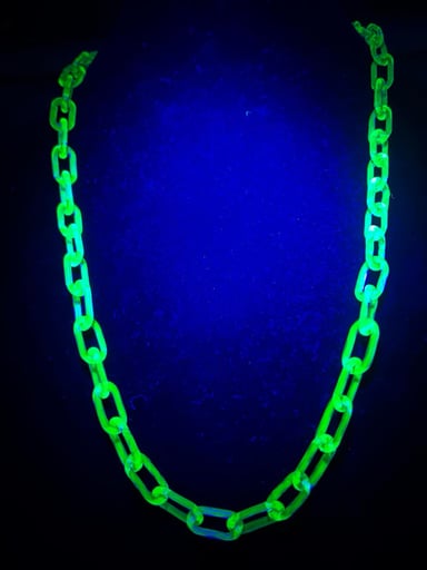 Preview pic of Glass chain necklace