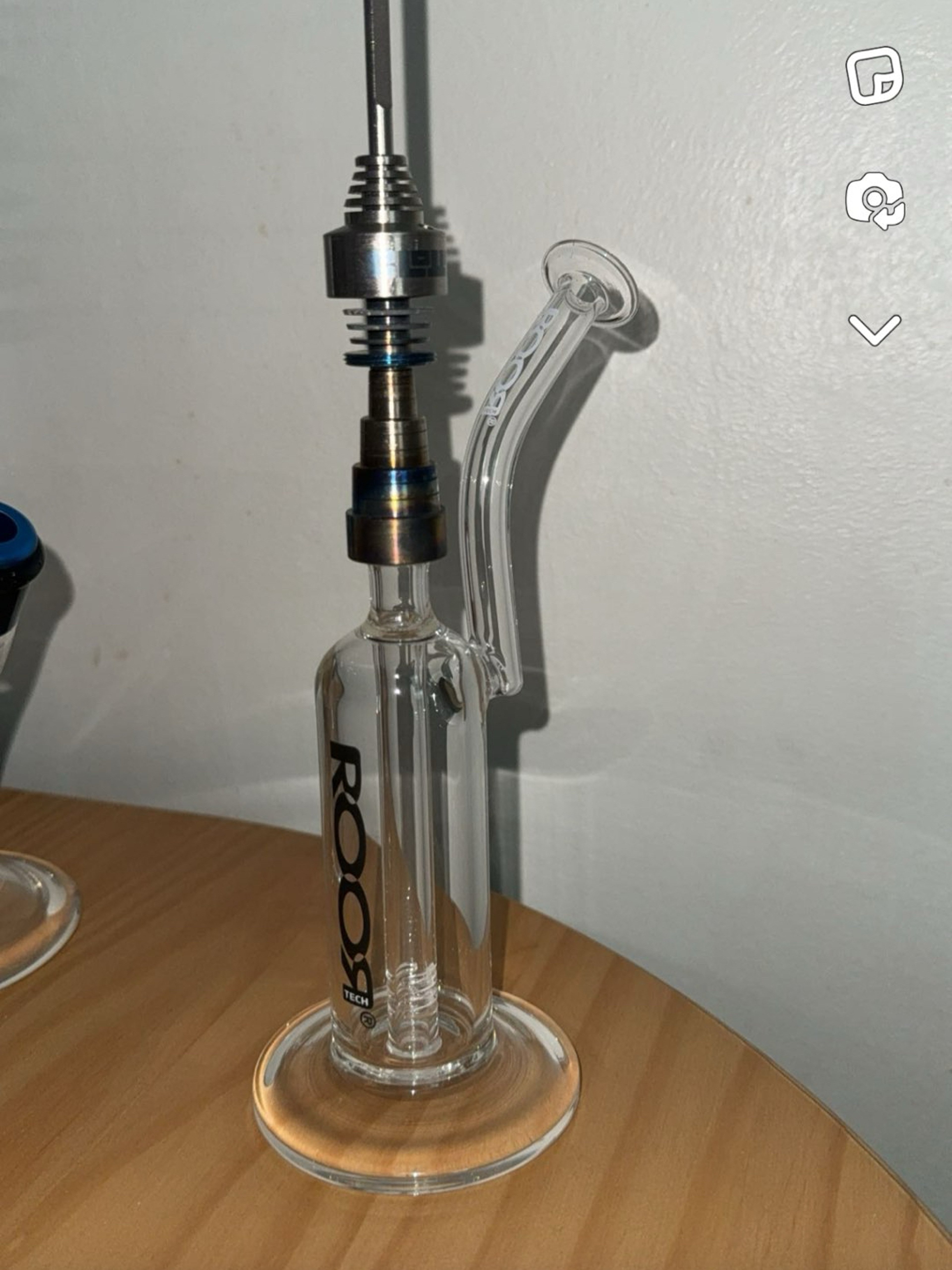 Preview pic of roor oil rig + titanium nail