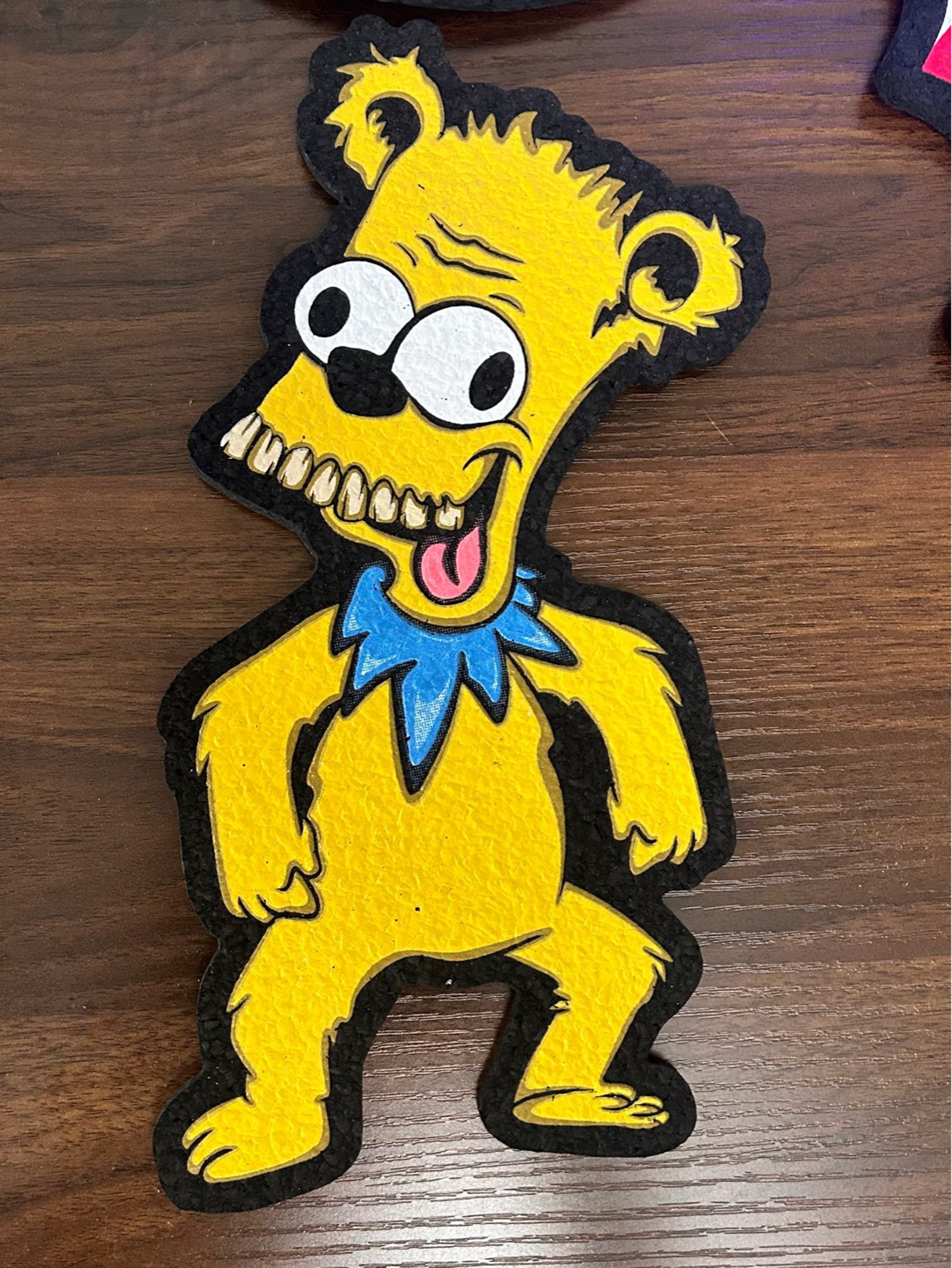 Preview pic of ‘Bartholomew Bear’ Jowsley x Moodmat UV Reactive