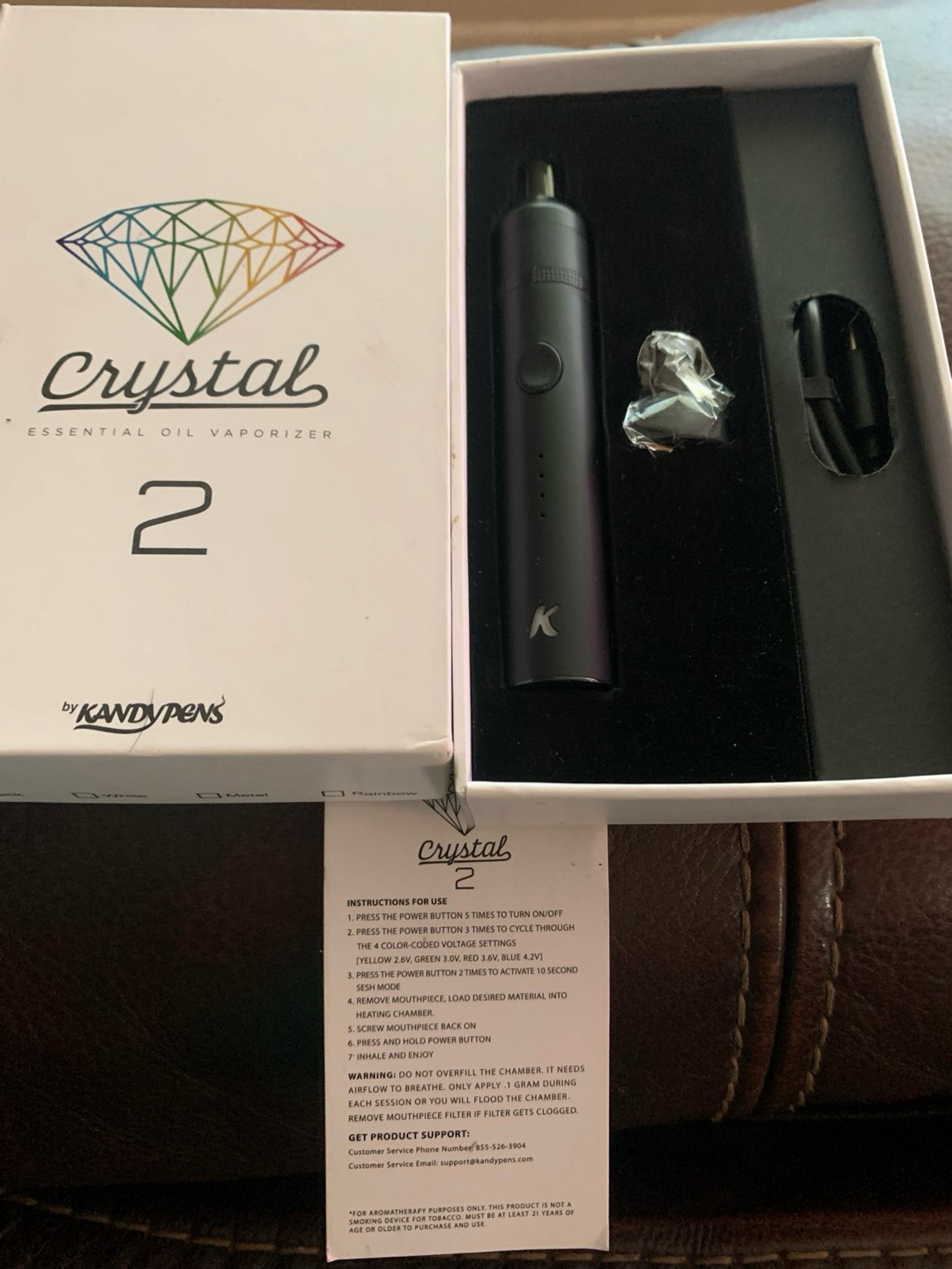 Preview pic of Kandy pen Crystal 2 dab pen