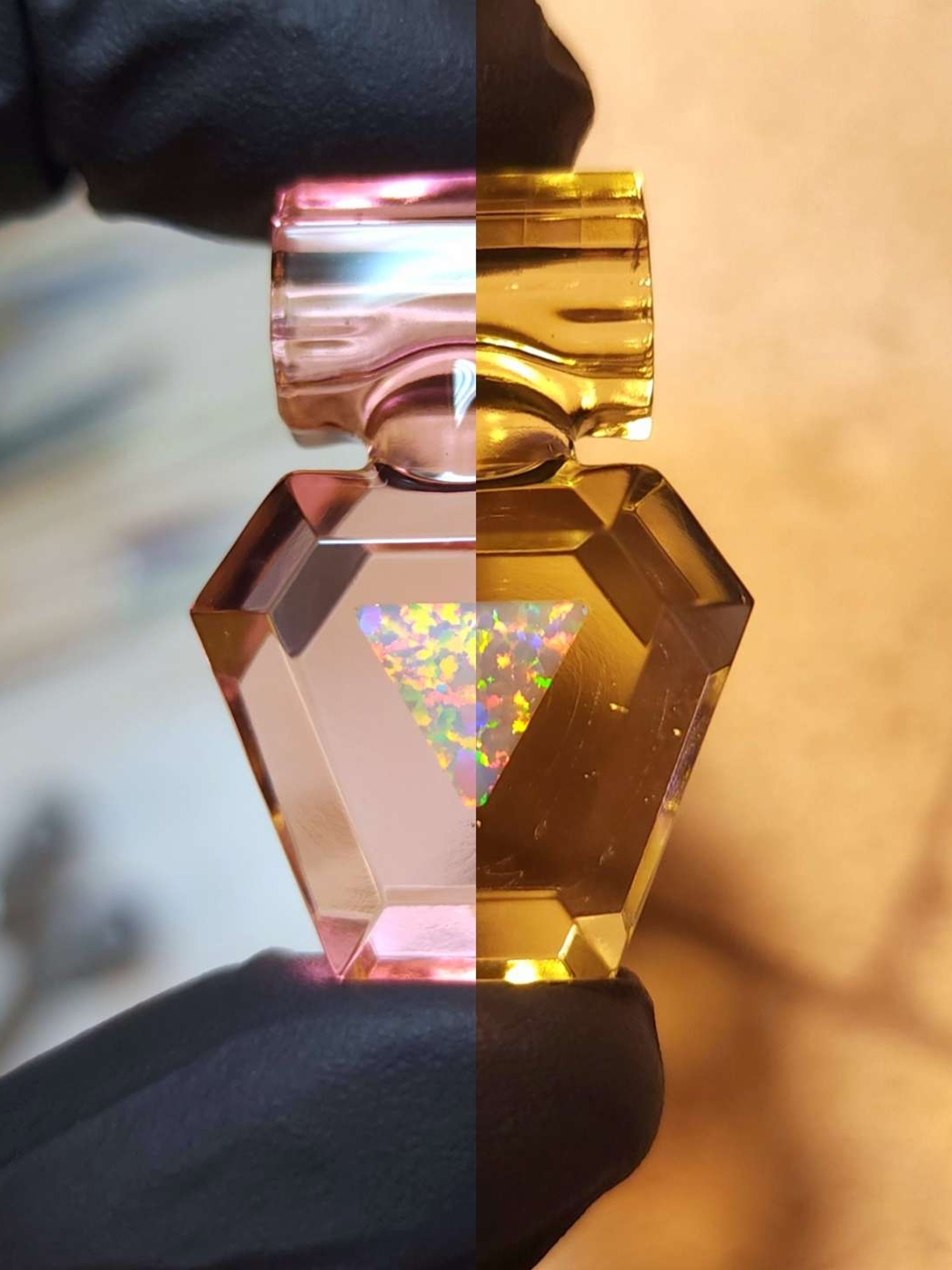 Preview pic of Faceted Serum CFL Opal Pendant