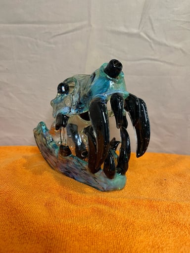 Preview pic of 2018 bear skull by @slurm_snobglass