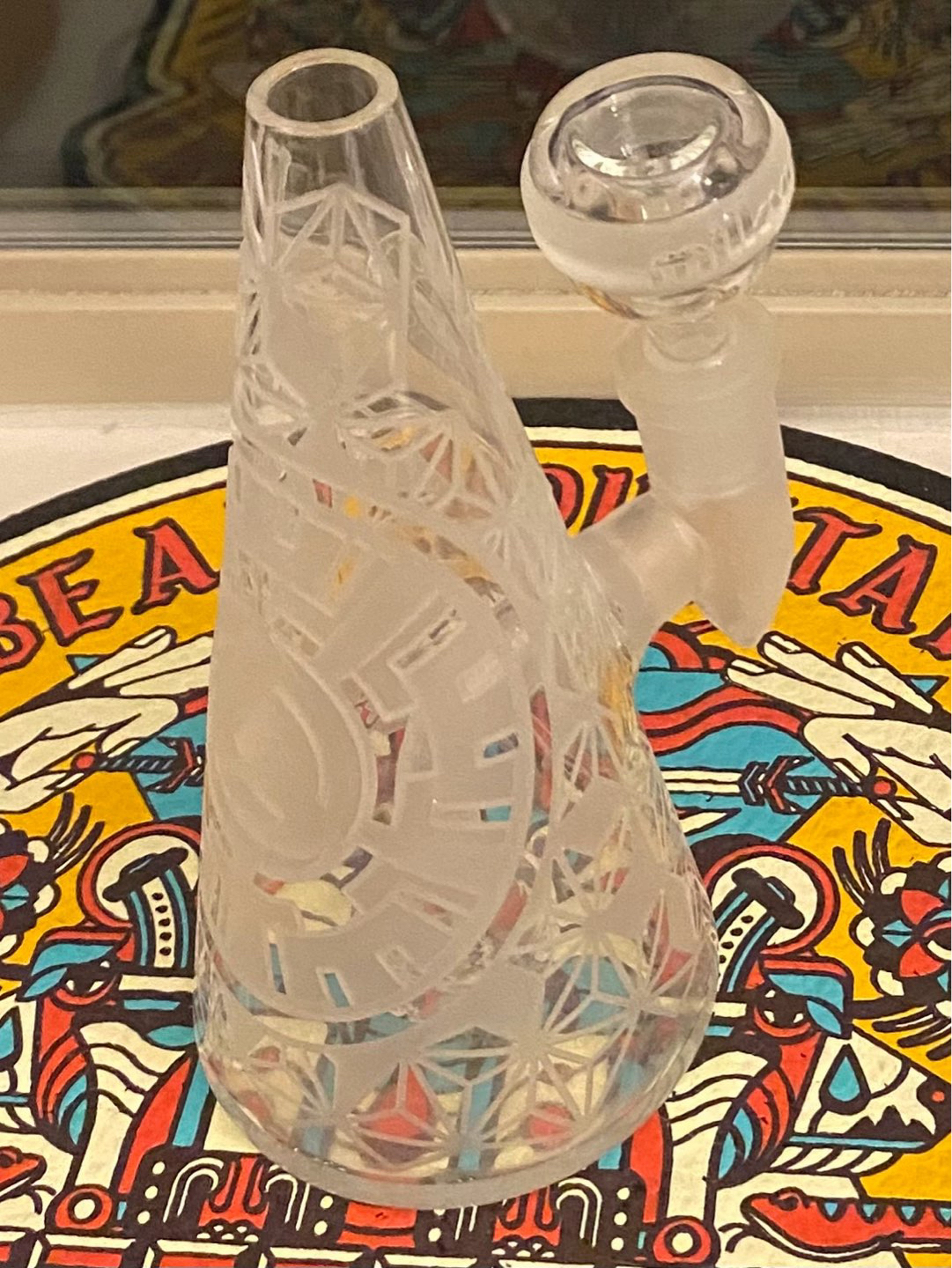 Preview pic of Milkyway Glass Hypnotic Mini Bubbler Rig