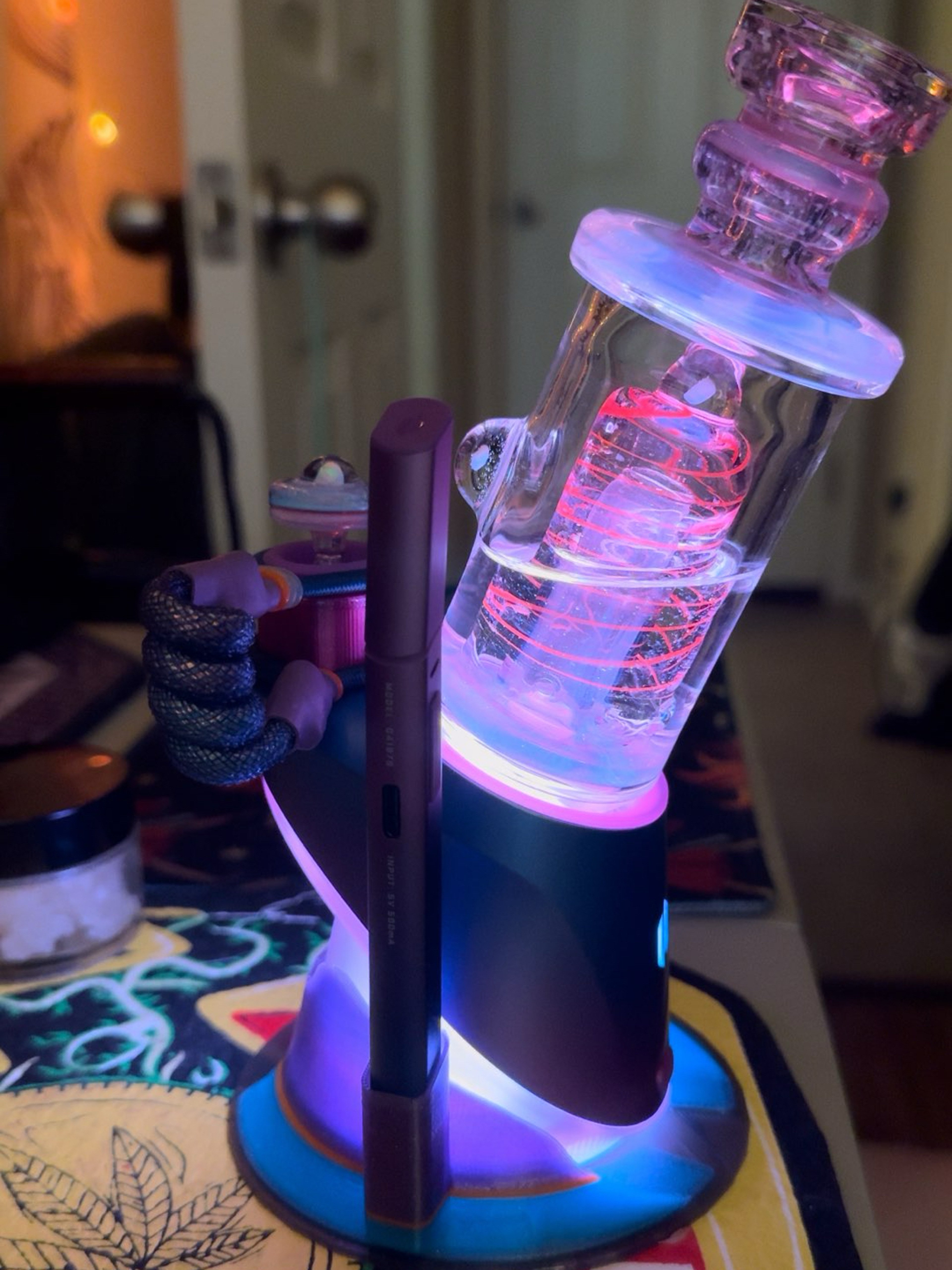 Preview pic of 4 hole custom Puffco top