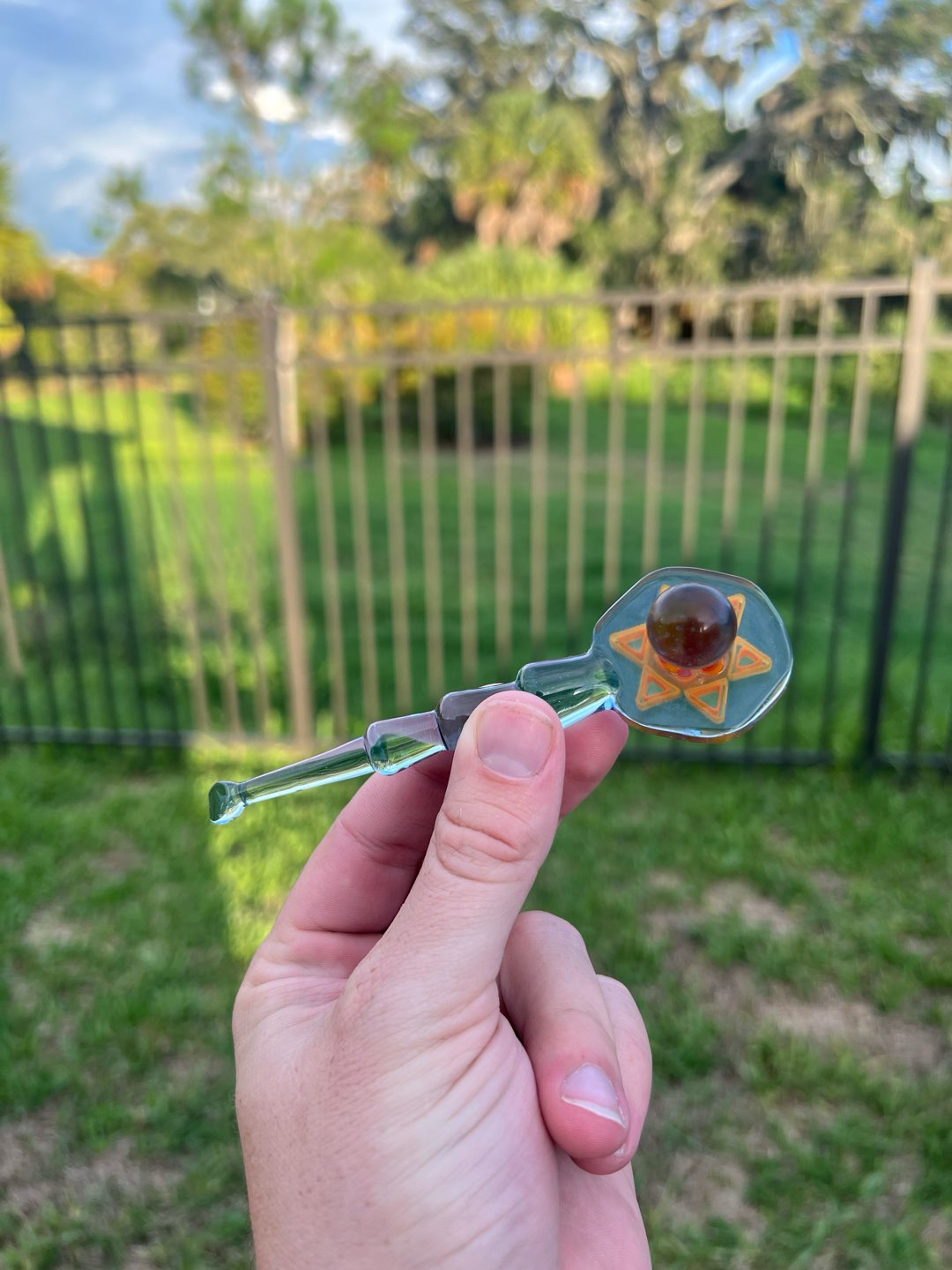 Preview pic of Dreamlab Glass - Raindrop & Blue Dream Sun Millie Dabber & Carb Cap