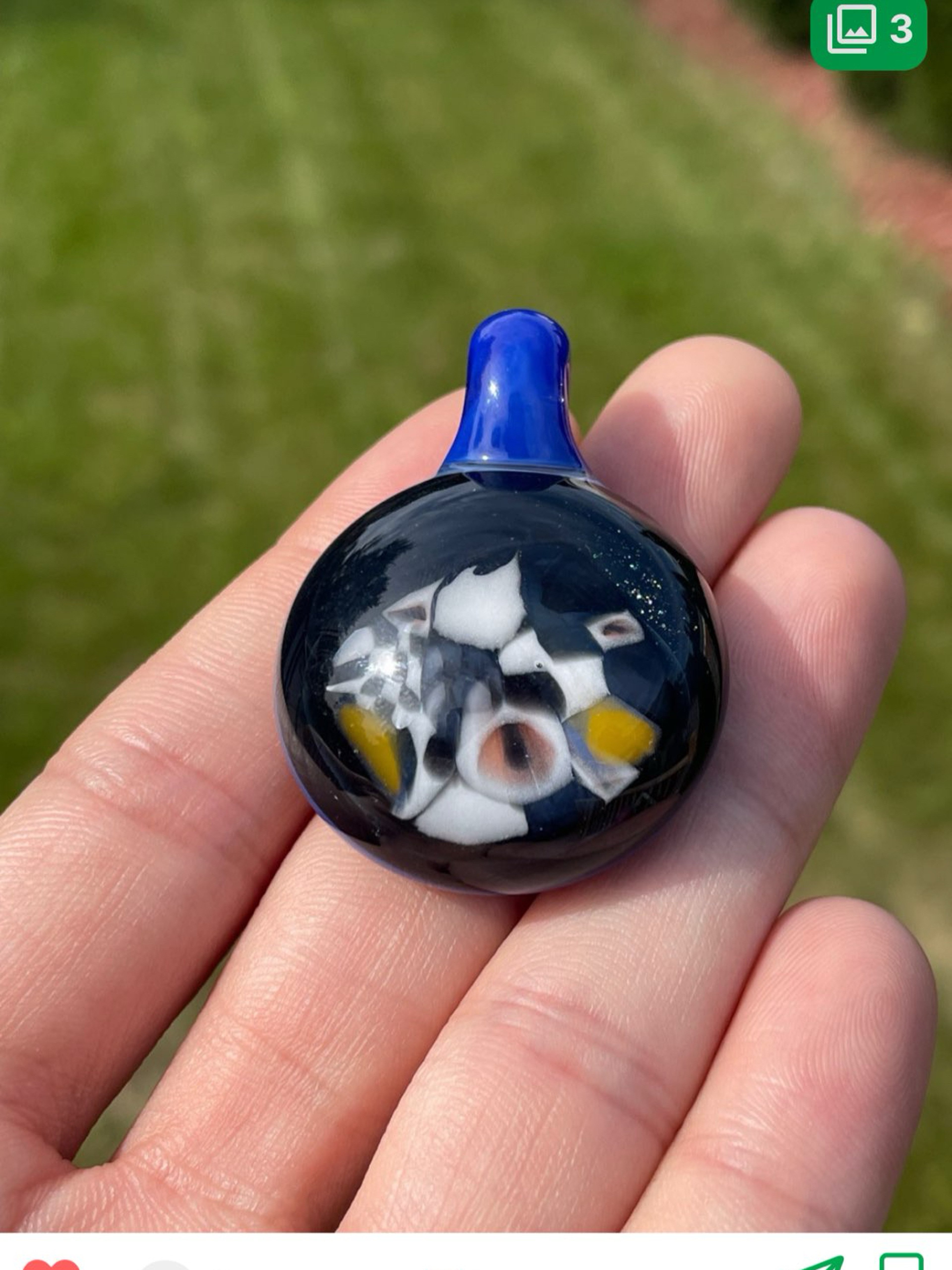Preview pic of Glassbycoop chaos pendant!