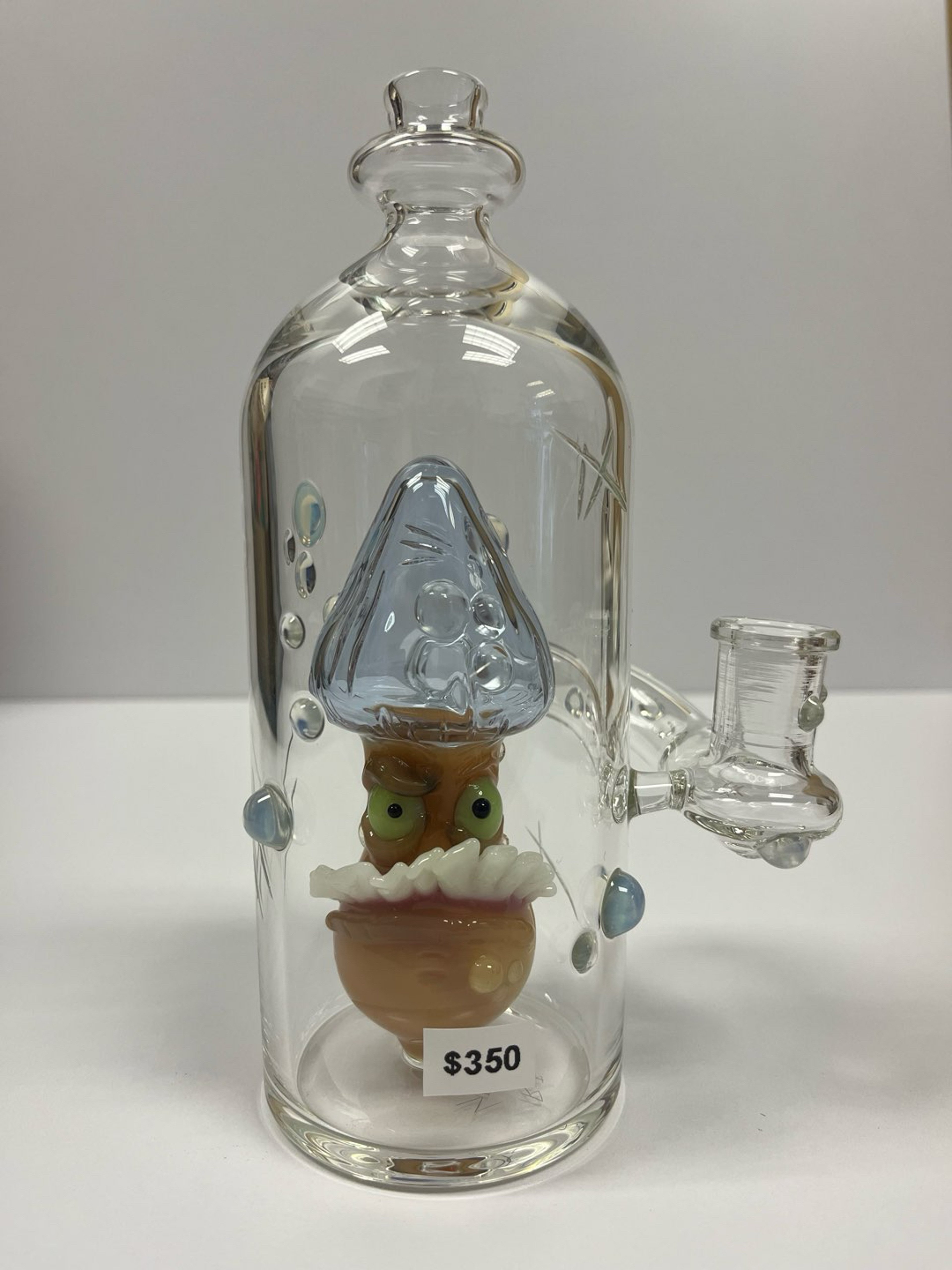 Preview pic of Space Glass trapped mushroom in a jug rig 14mm 90