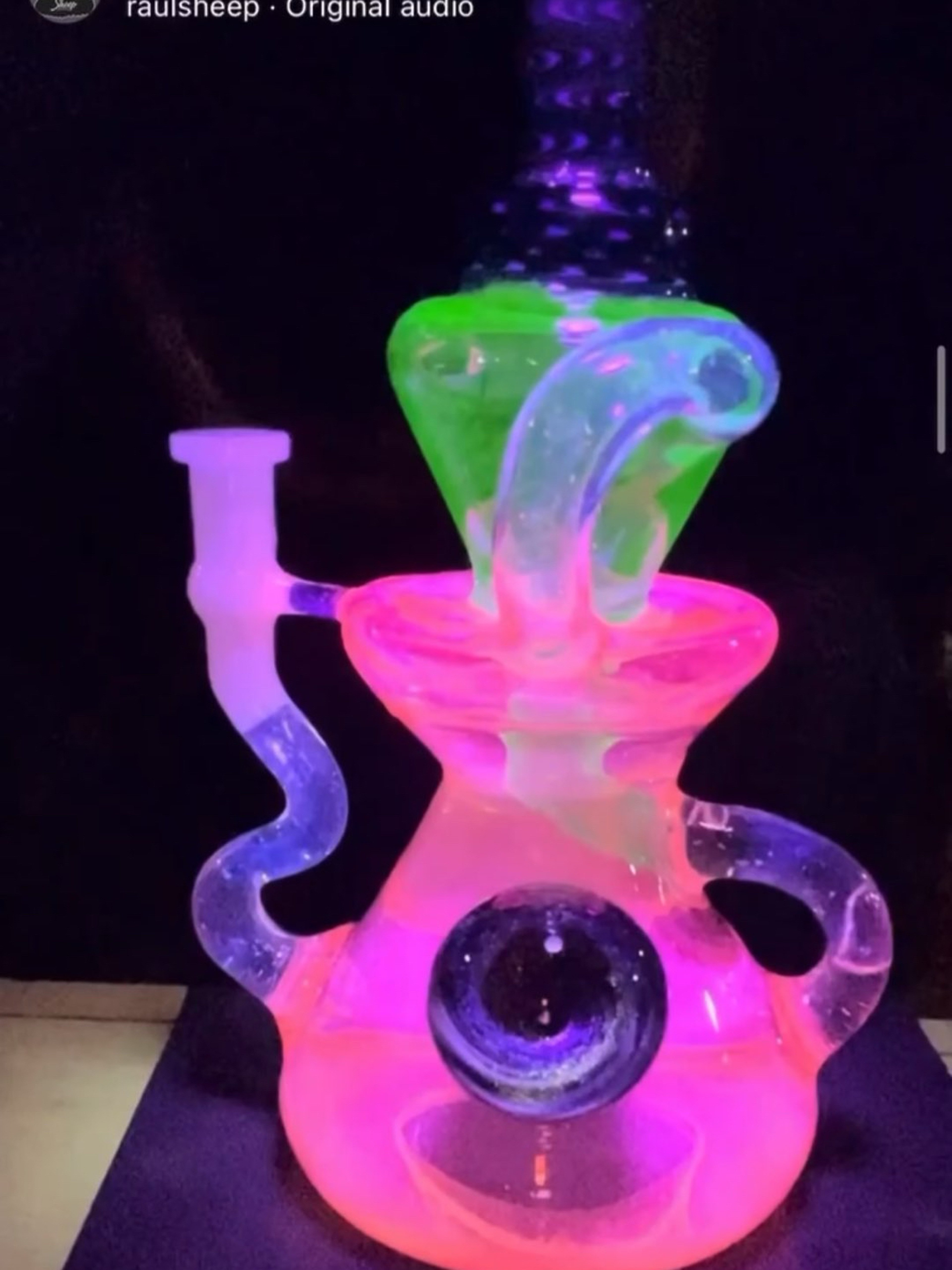 Preview pic of 1 Of 1 “Sheep Glass” Dab Rig 10MM