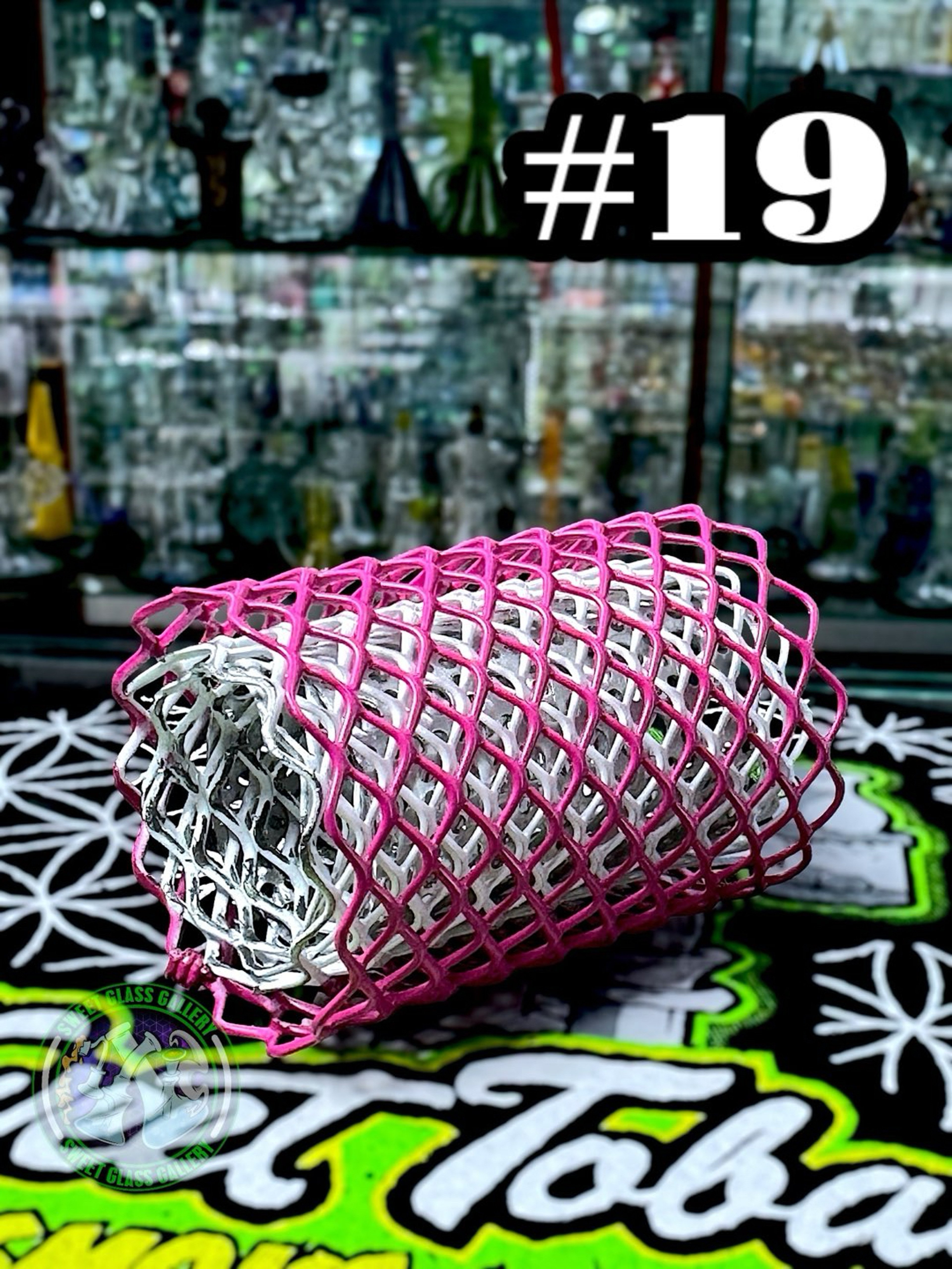 Preview pic of Mamba Guardz - Blazer GT8000 Torch Heat Cage #19 - Ghost Series Pink