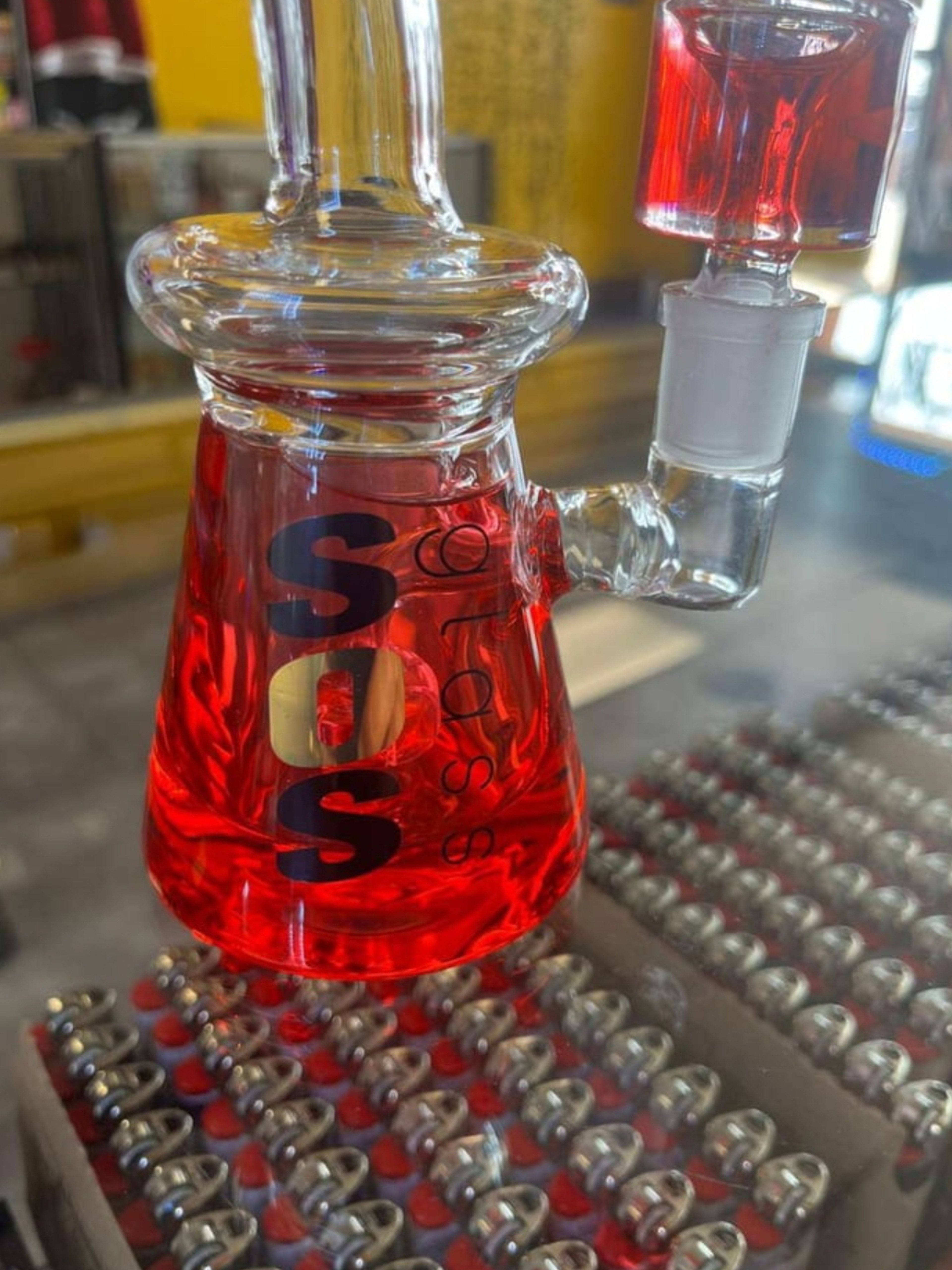Preview pic of SOS Glass Bubbler 420 sale