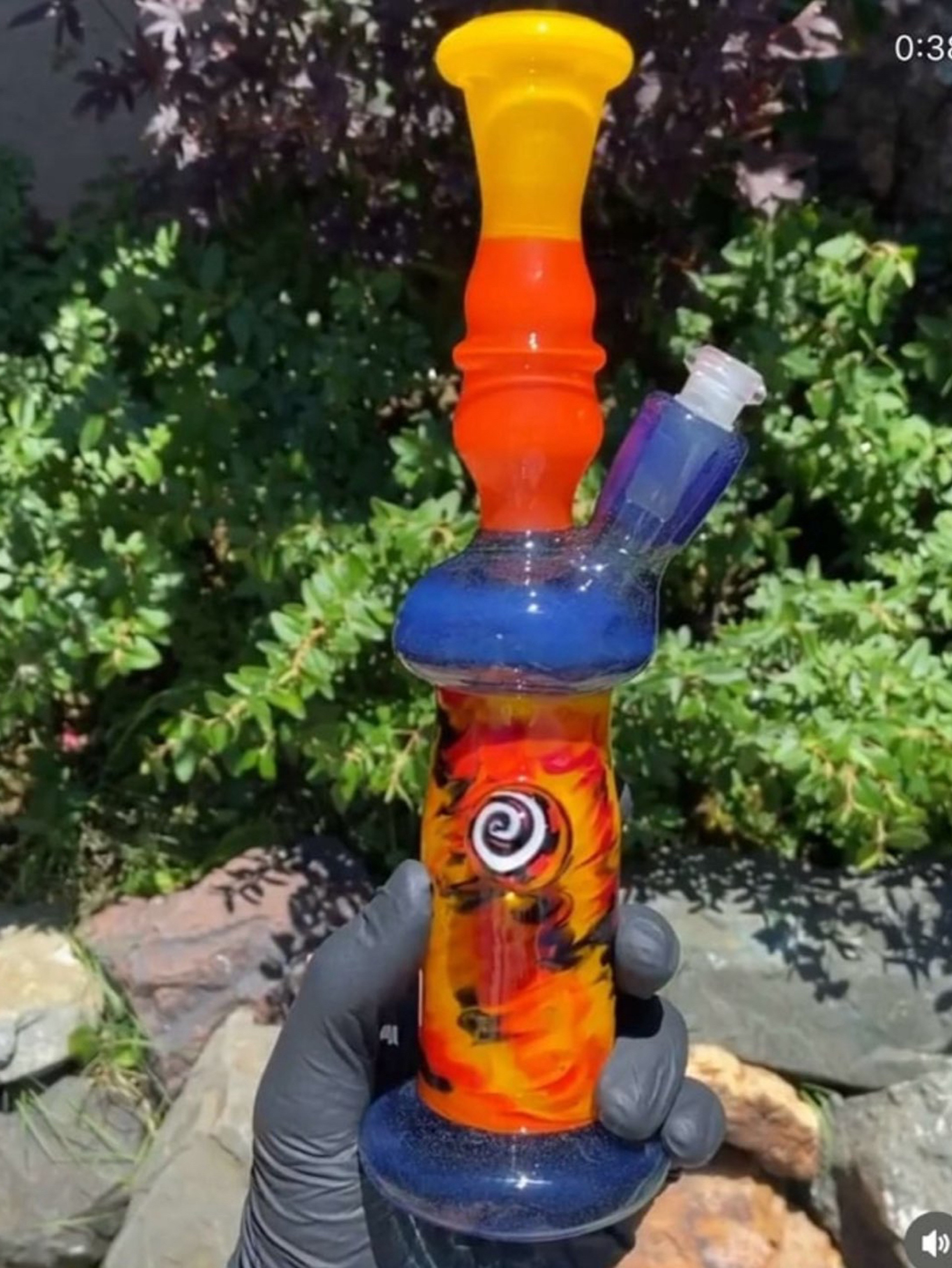 Preview pic of Colin Kennedy Glass, American fire/ice