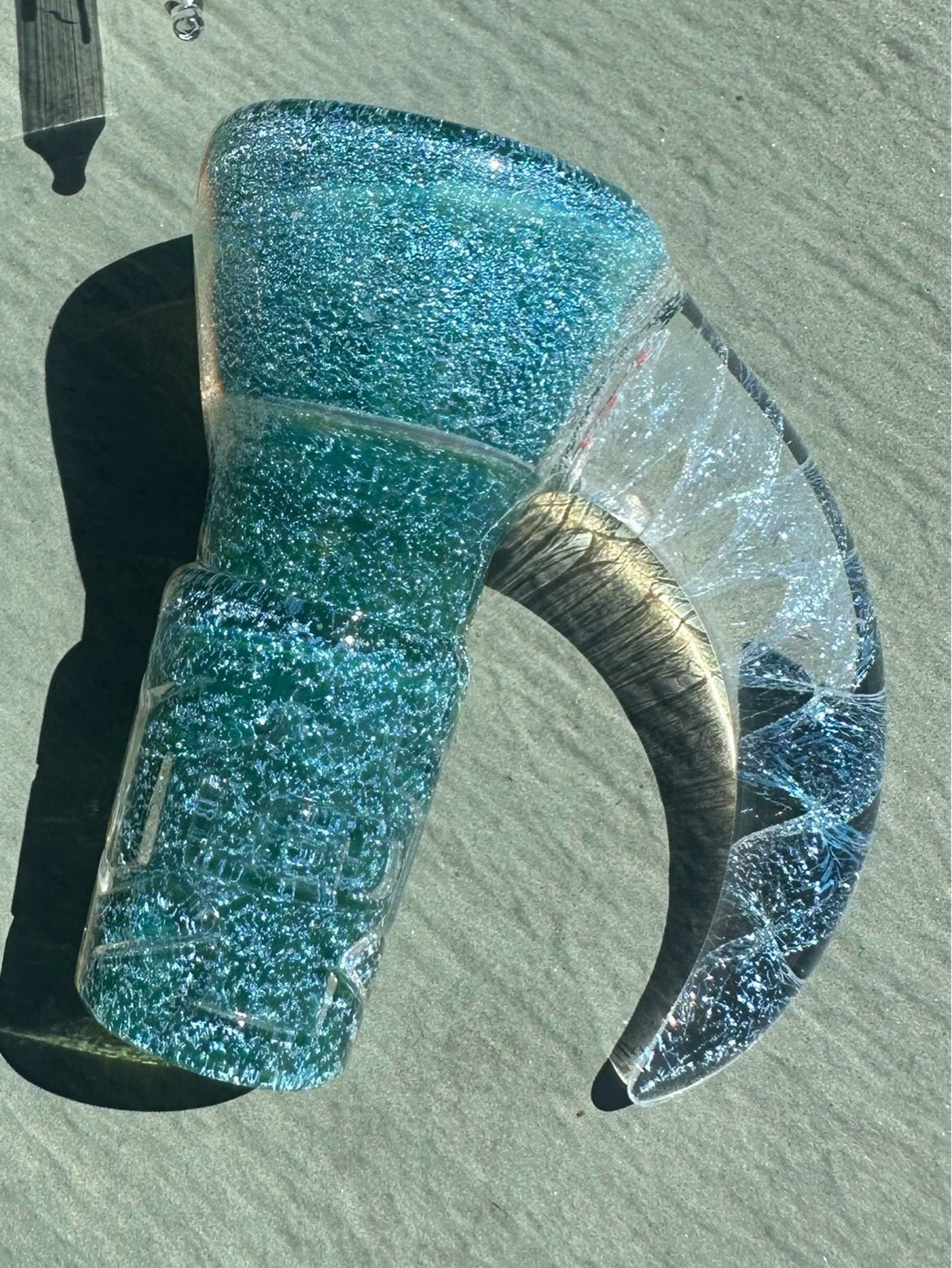 Preview pic of LED Glass FW Blue Dichro Slide and Hut Glass NS Yellow FA slide 18mm combo pack