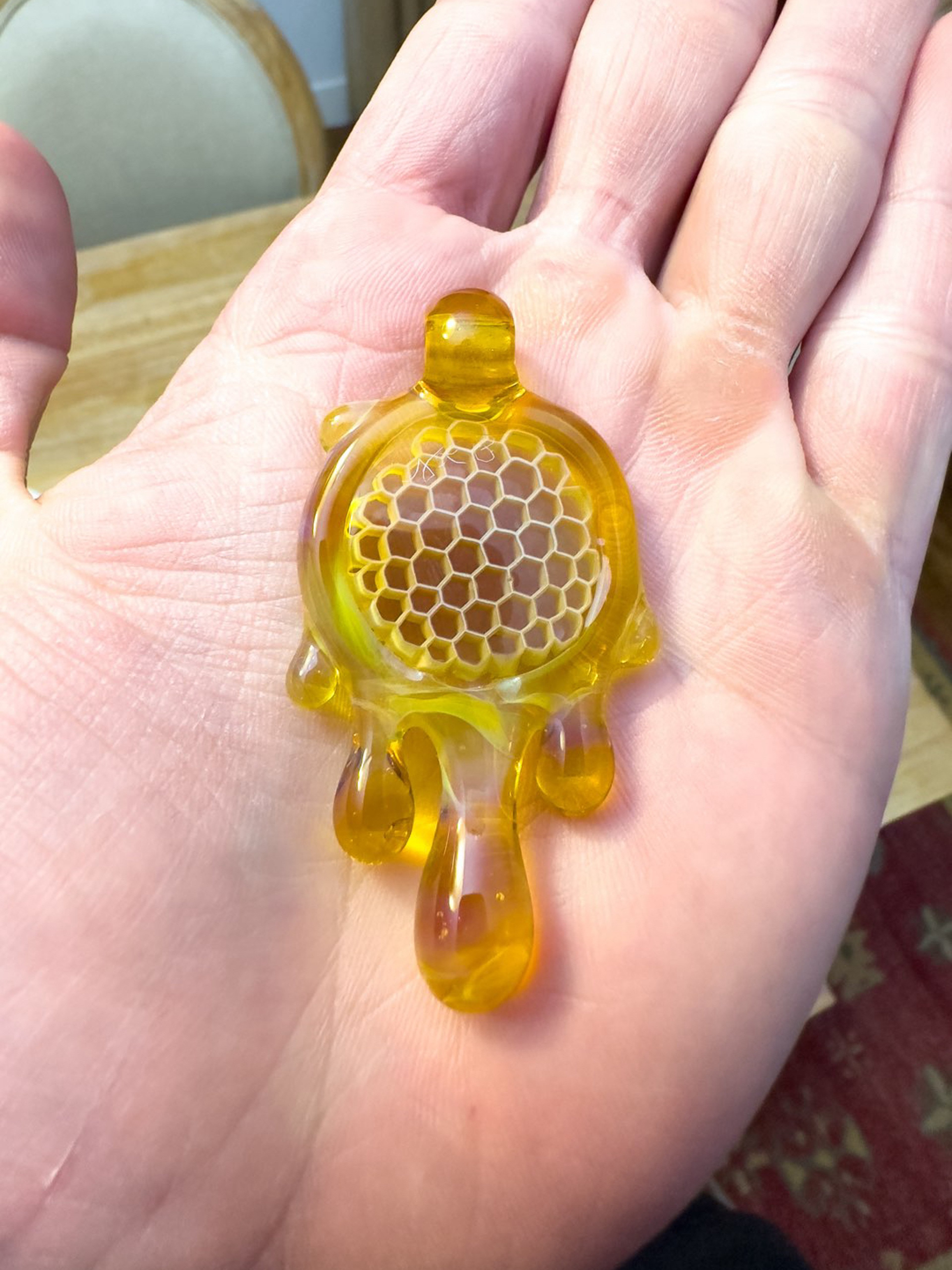Preview pic of Joe P- Solo- Honeycomb Drip Pendant