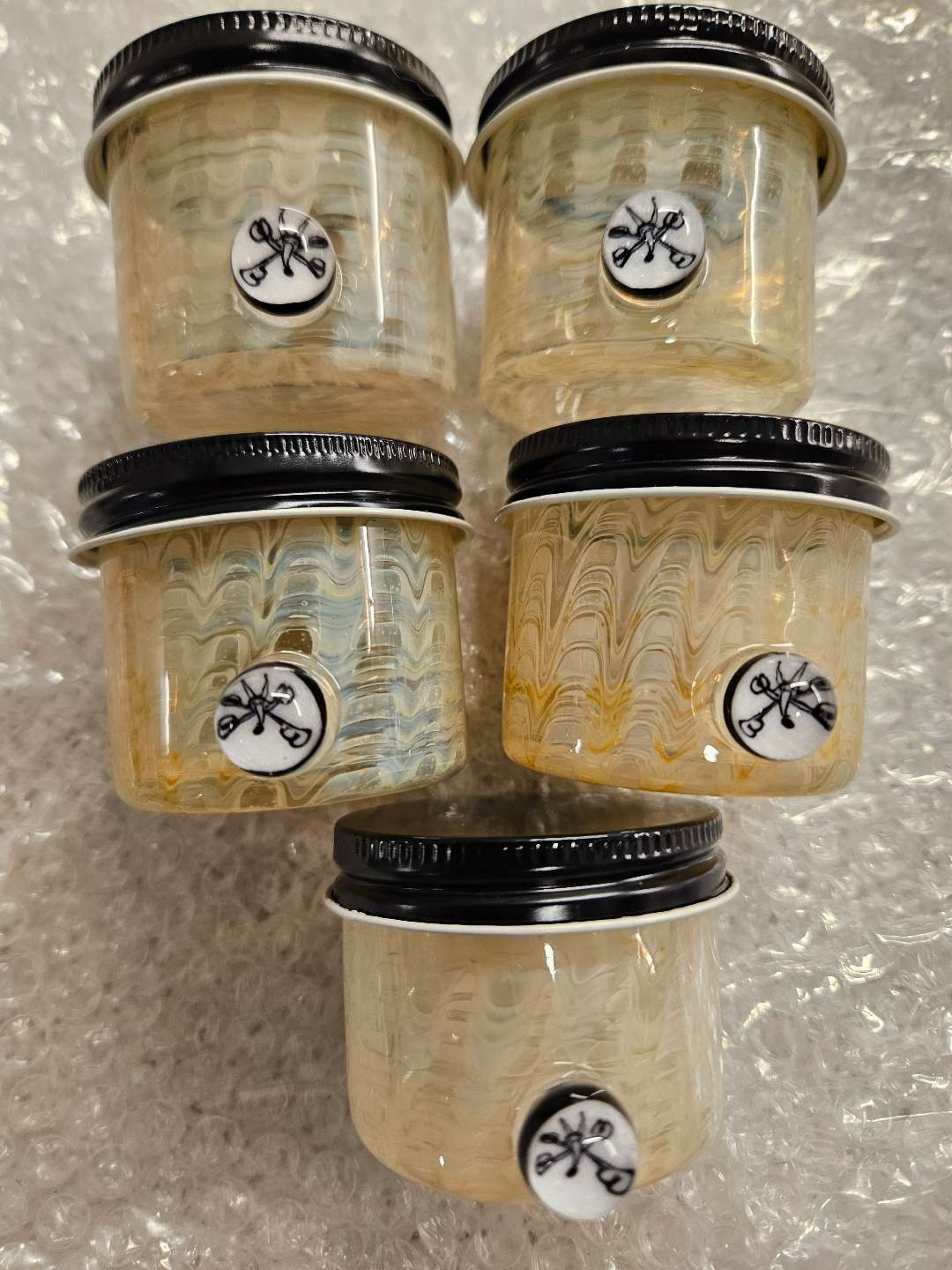 Preview pic of Fumed RatBones Baller/Hash Jars 2oz