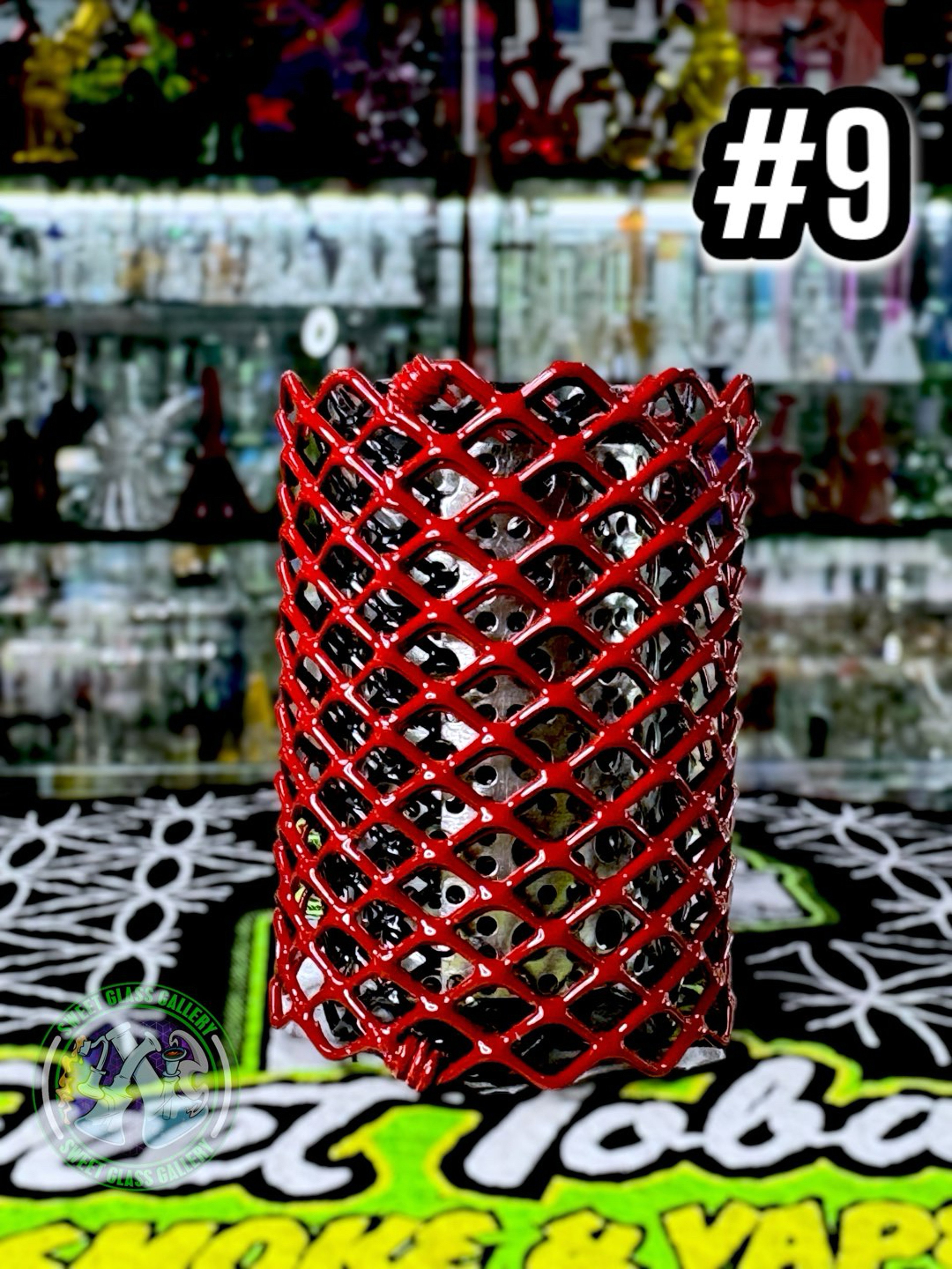 Preview pic of Mamba Guardz - Blazer GT8000 Torch Heat Cage #9 - Dark Red