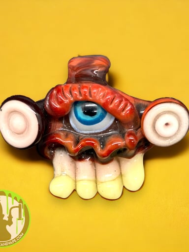 Preview pic of Alooph Glass - Cyclops Eyes Pendant