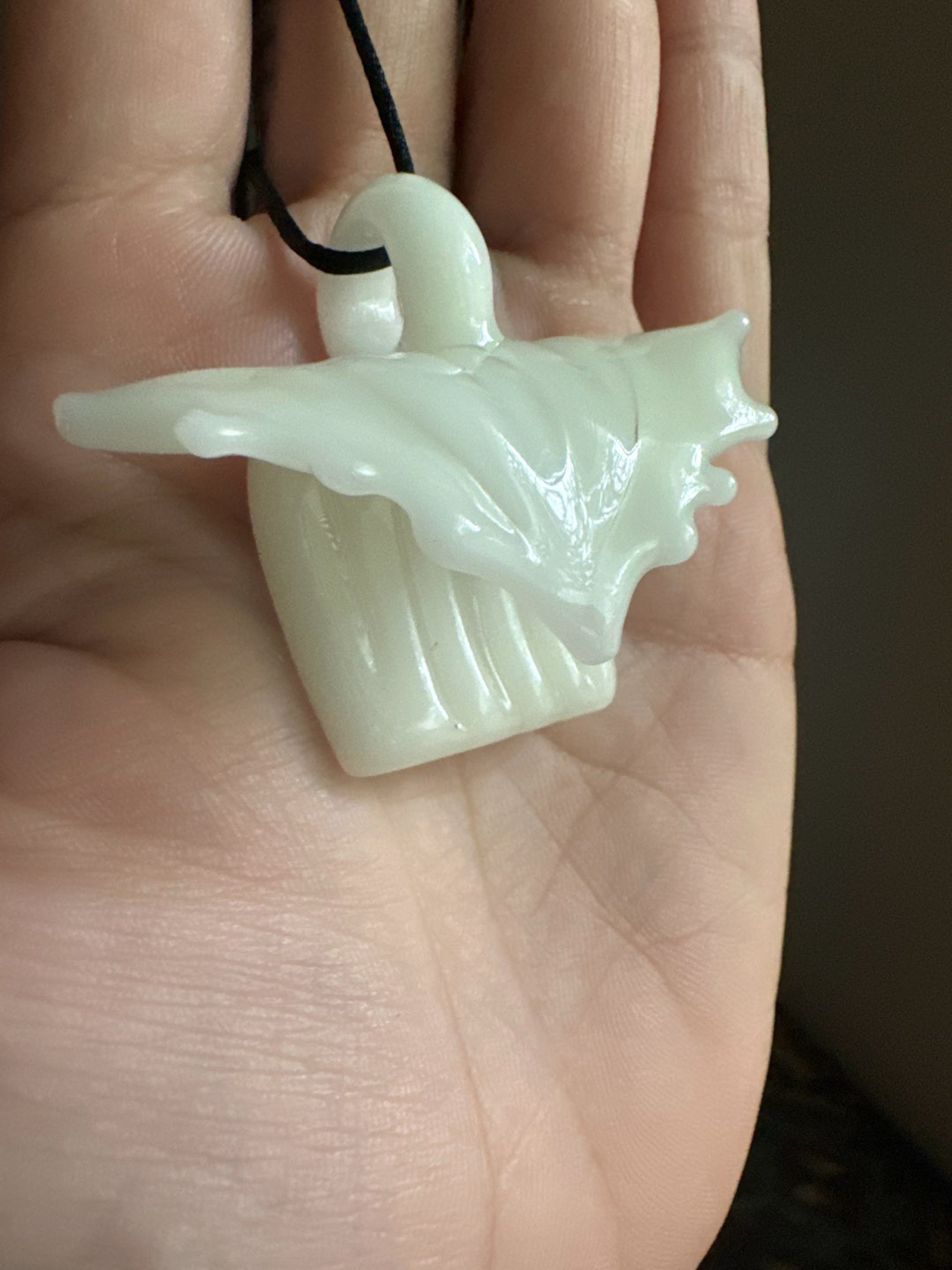 Preview pic of Glow in the dark Wave Pendant