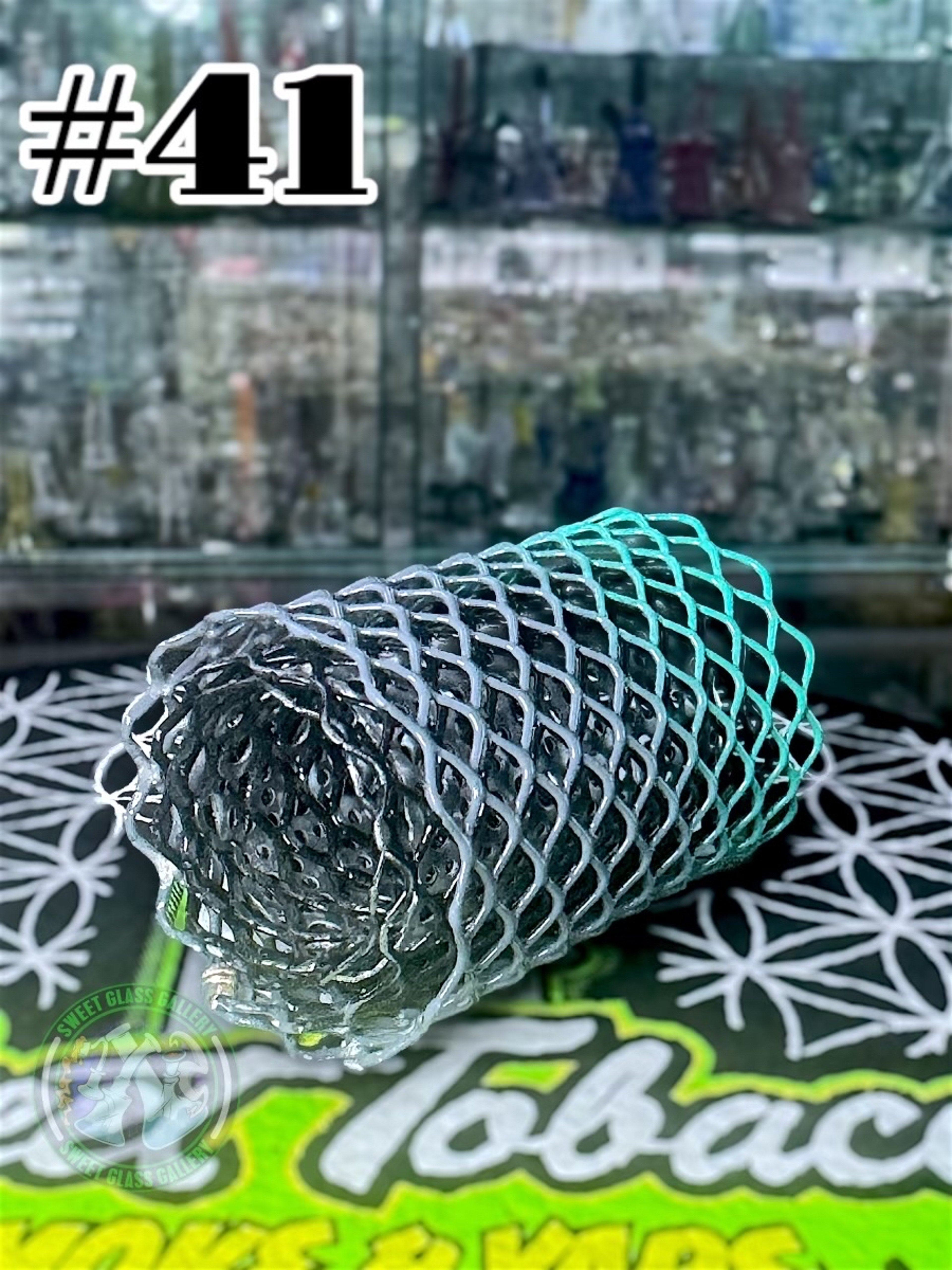 Preview pic of Mamba Guardz - Blazer GT8000 Torch Heat Cage #41 - Teal & Gray