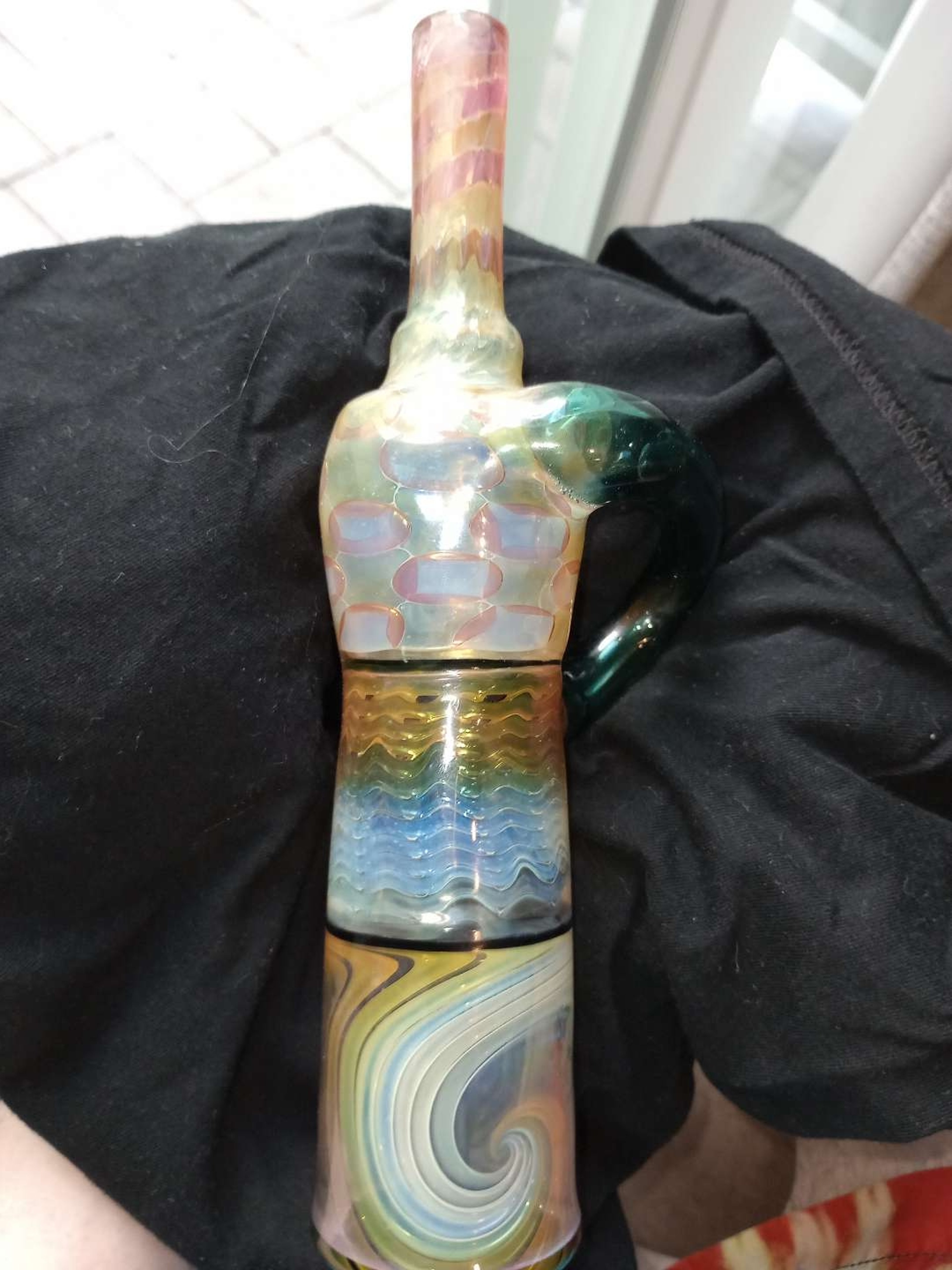 Preview pic of Rhoades glass fumed cycler 14mm