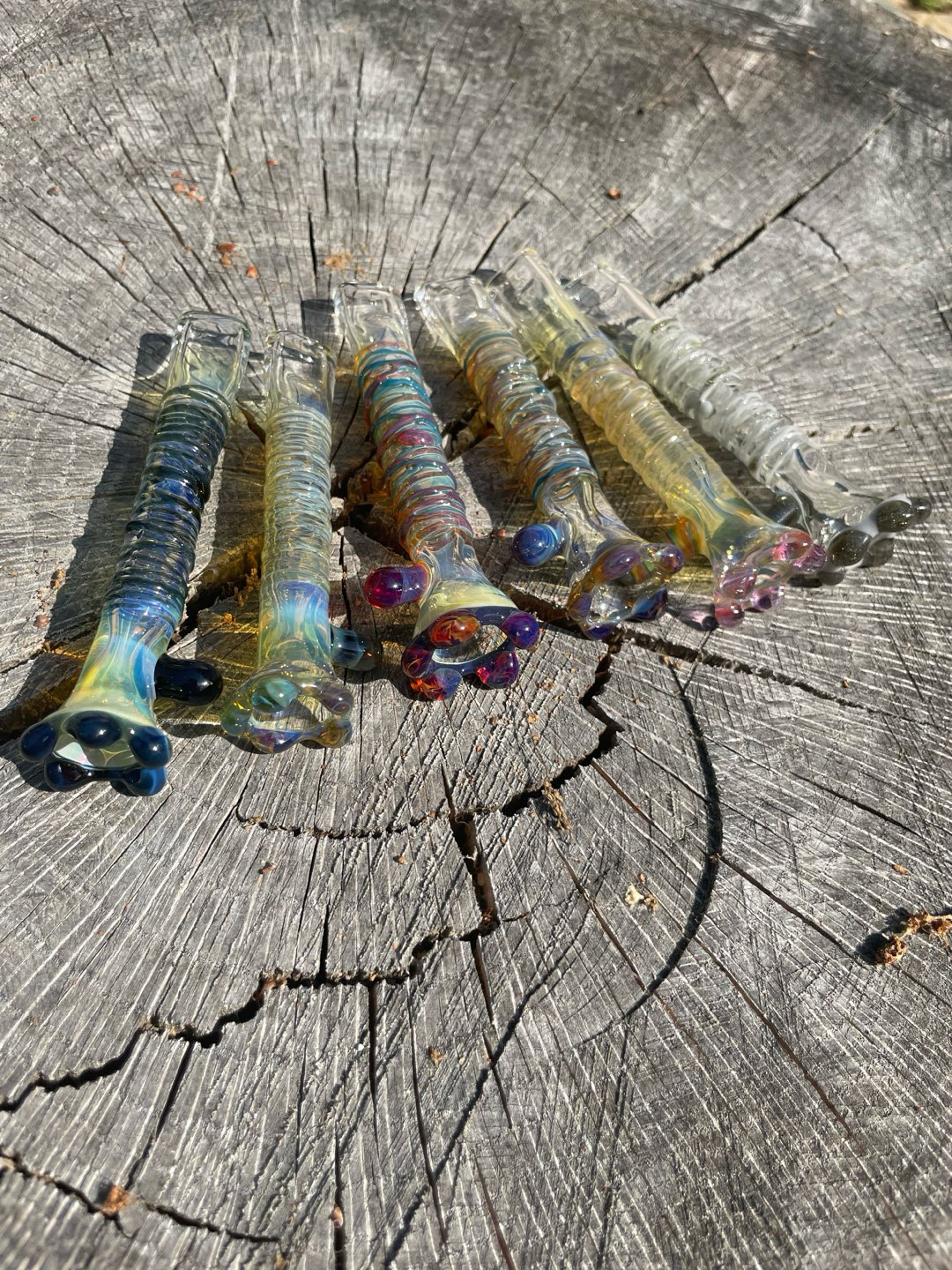 Preview pic of Handblown Wrapped Chillums