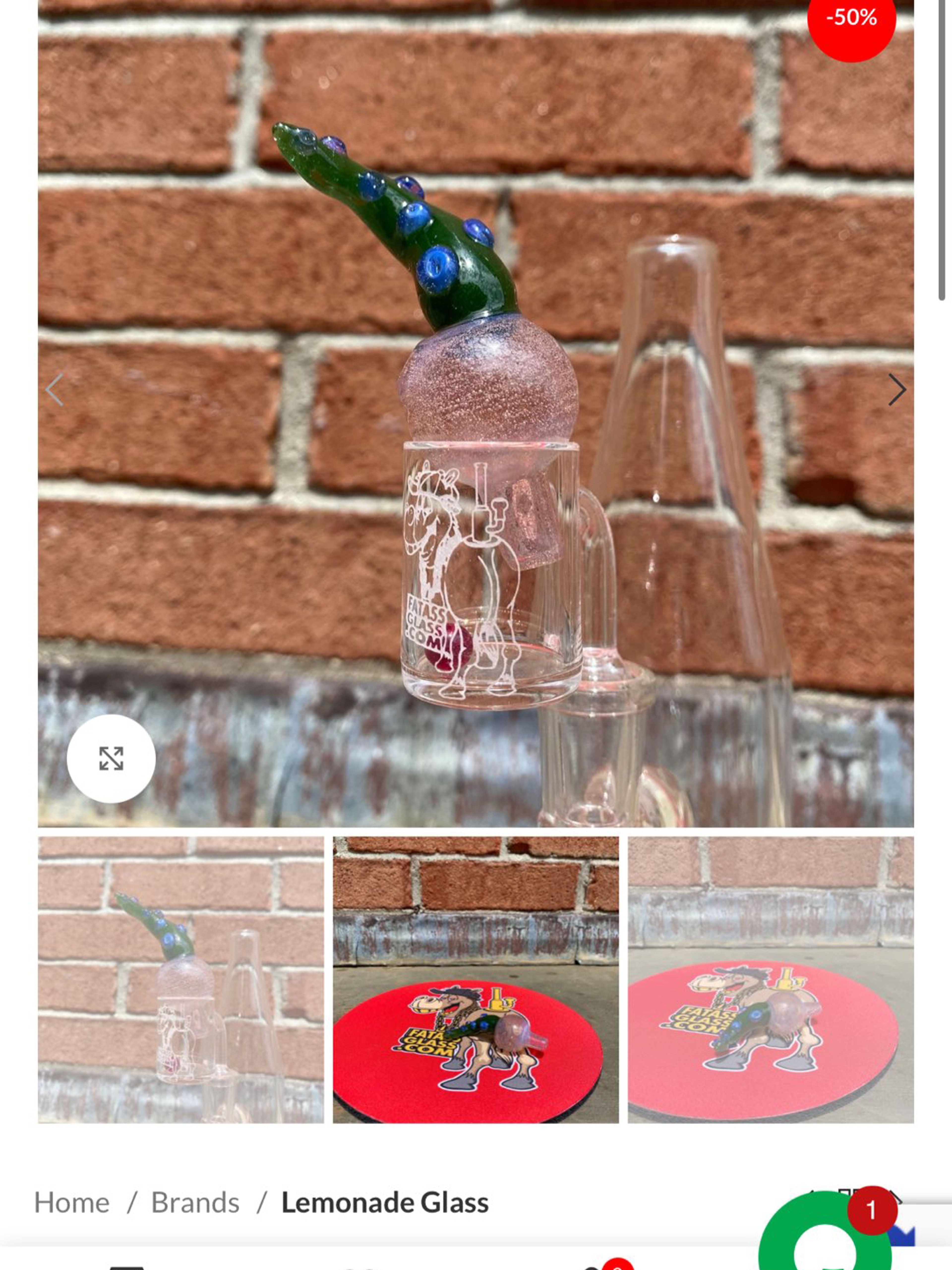 Preview pic of Tentacle Directional Carb Cap by Lemonade Glass