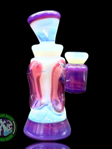 Preview pic of Rycrafted Glass - Mini Recycler (Moonstone/Royal Jelly/Telemagenta)