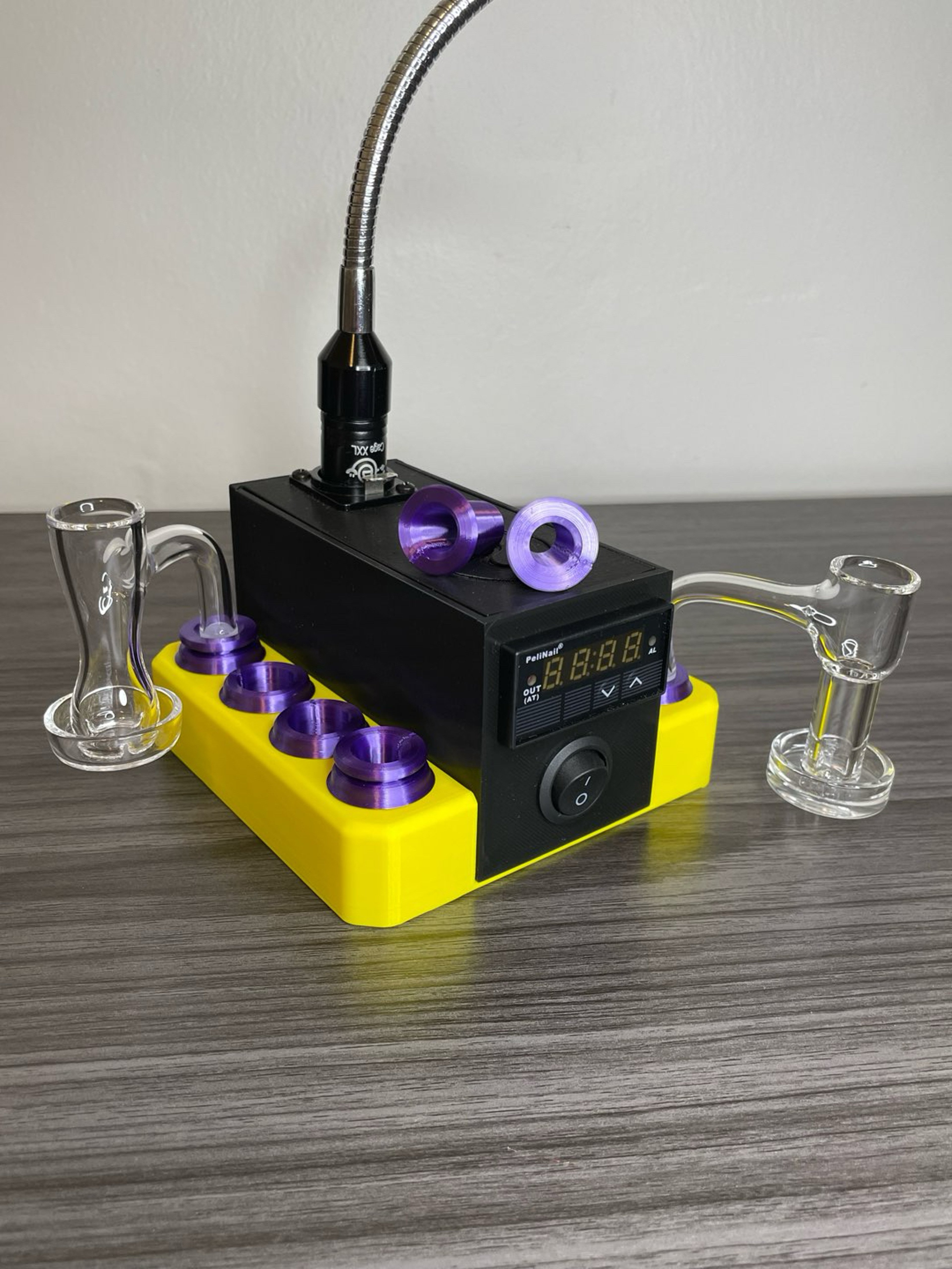 Preview pic of Cobra Caddy Banger Station - Yellow / Purple